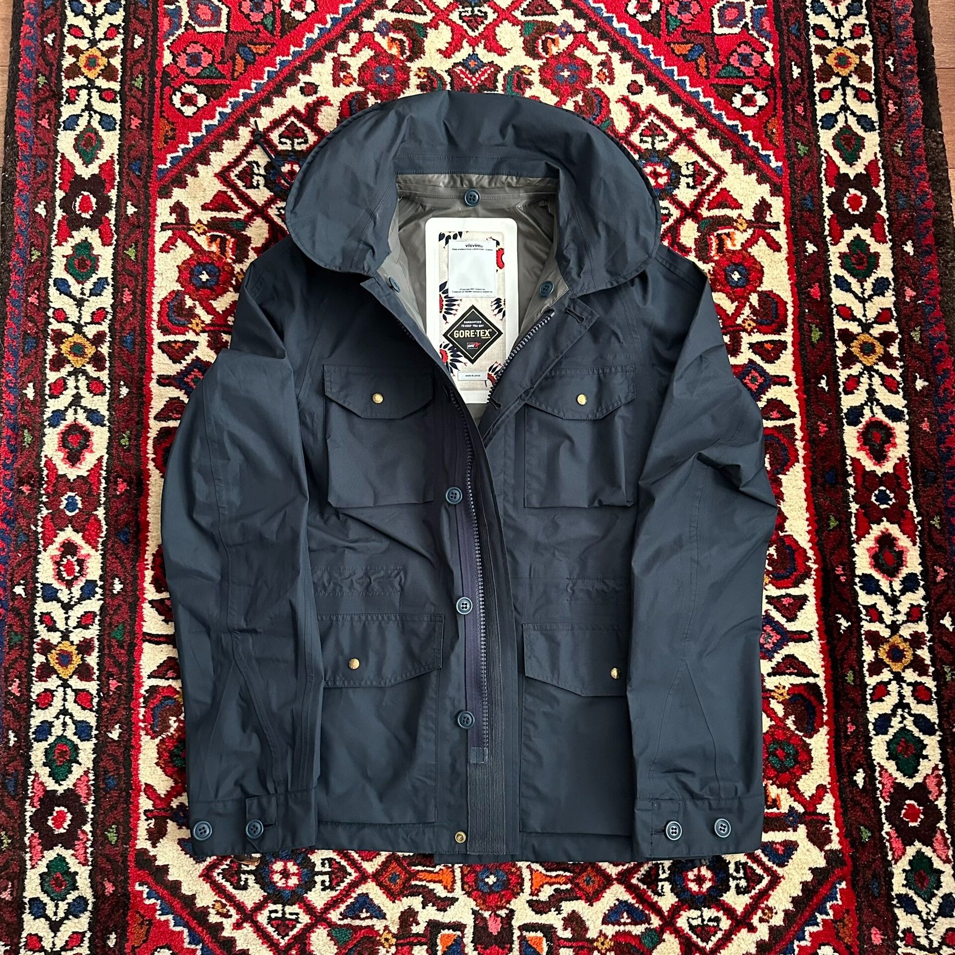 Visvim VISVIM TOTEM PARKA 2.5L GORE TEX MOUNTAIN PARKA JACKET coat 