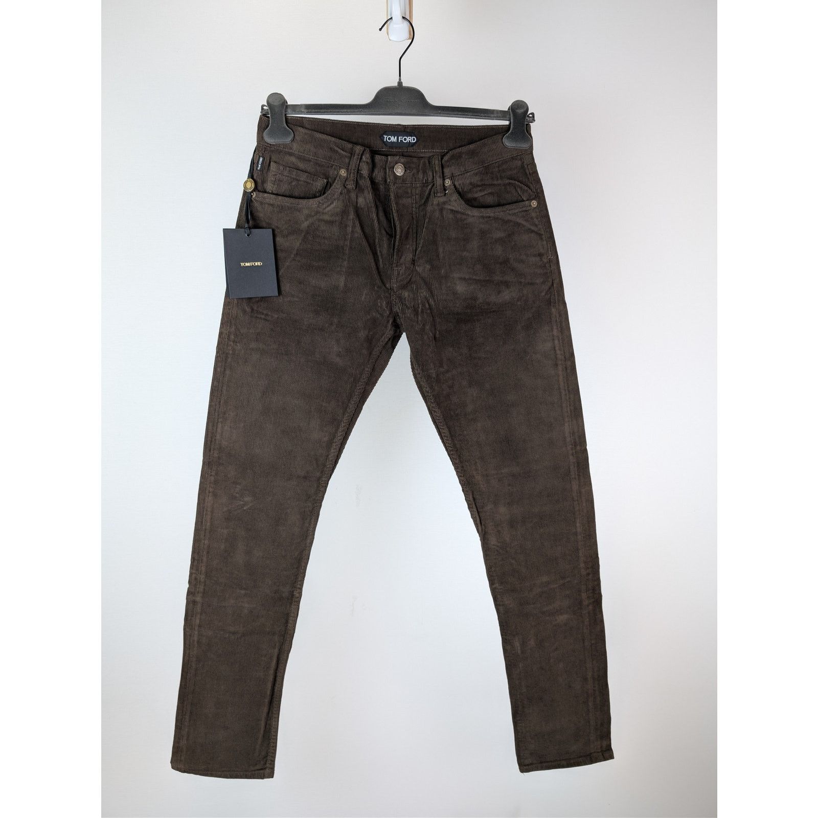 Tom Ford o1rshd1 Slim Fit Denim Jeans in Charcoal Size US 32 / EU 48 - 1 Thumbnail