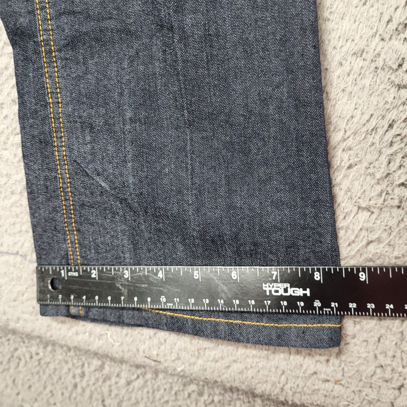 Vintage American Rag Jeans Womens 5R Blue Denim Dark Wash Stretch Embroider Pocket Size 27" / US 4 / IT 40 - 6 Thumbnail