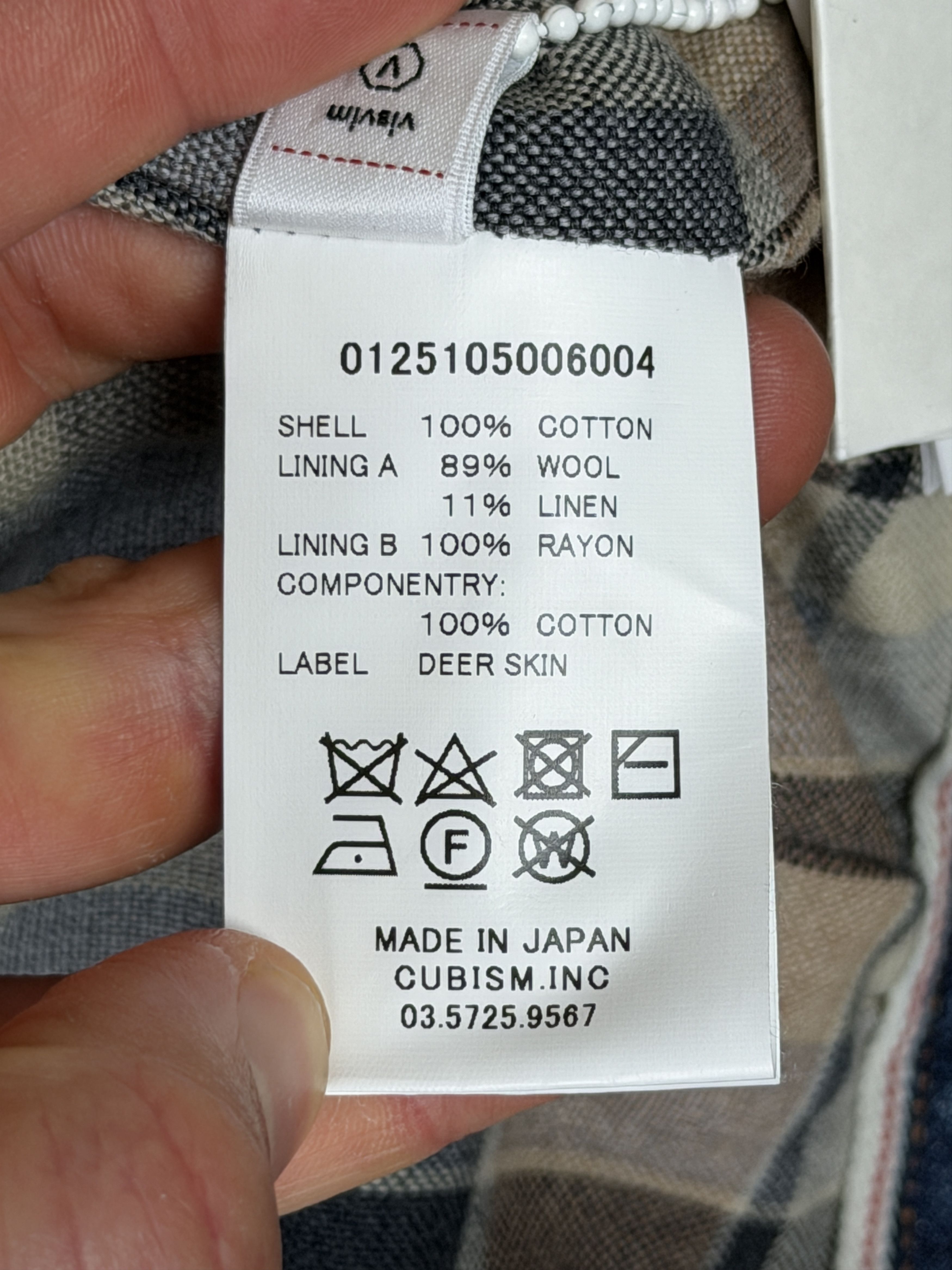 Visvim SS25 101X JKT DMGD (Check) Size US XXL / EU 58 / 5 - 15 Thumbnail