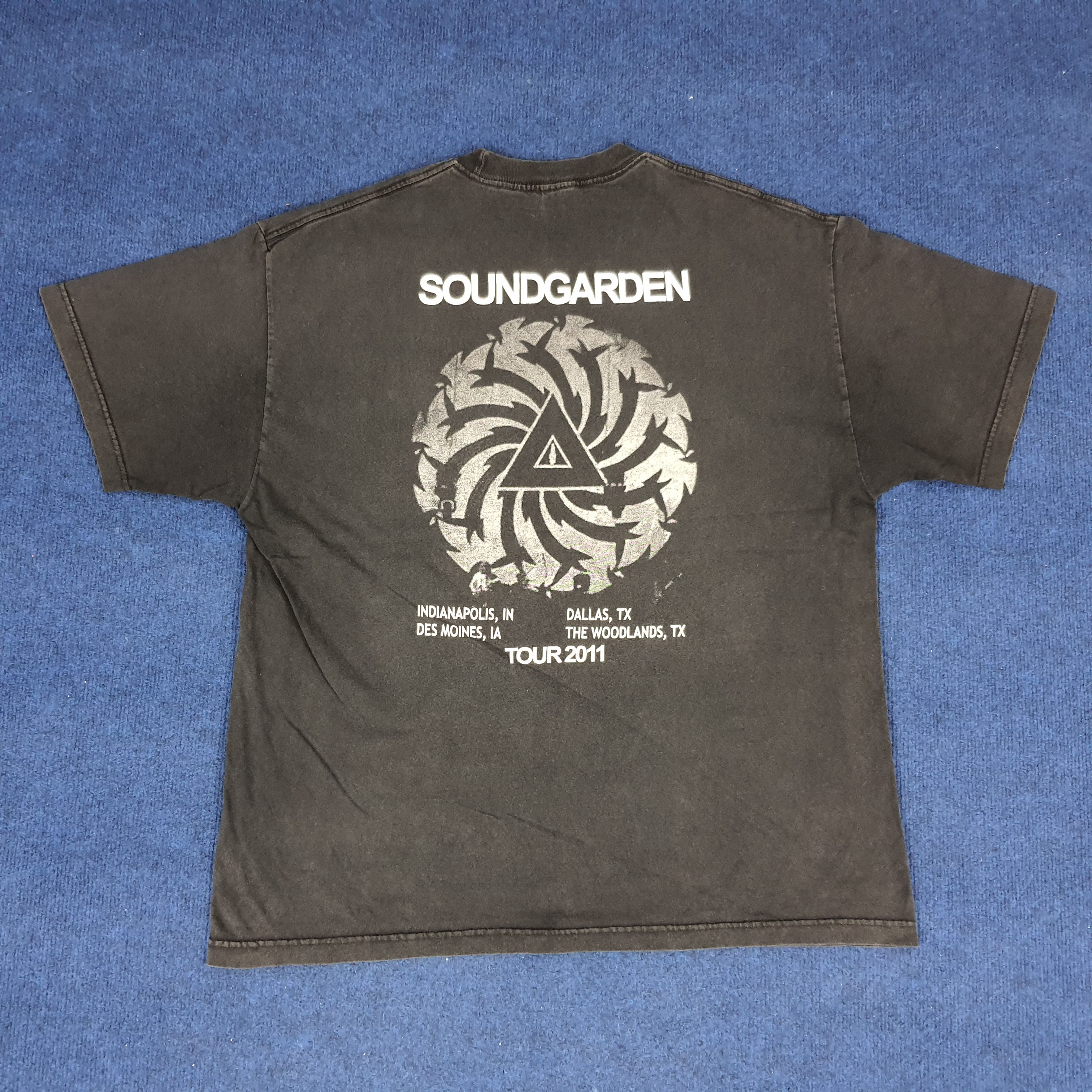 Band Tees × Vintage Vintage Soundgarden American Rock Band T-shirt Size US XL / EU 56 / 4 - 3 Thumbnail
