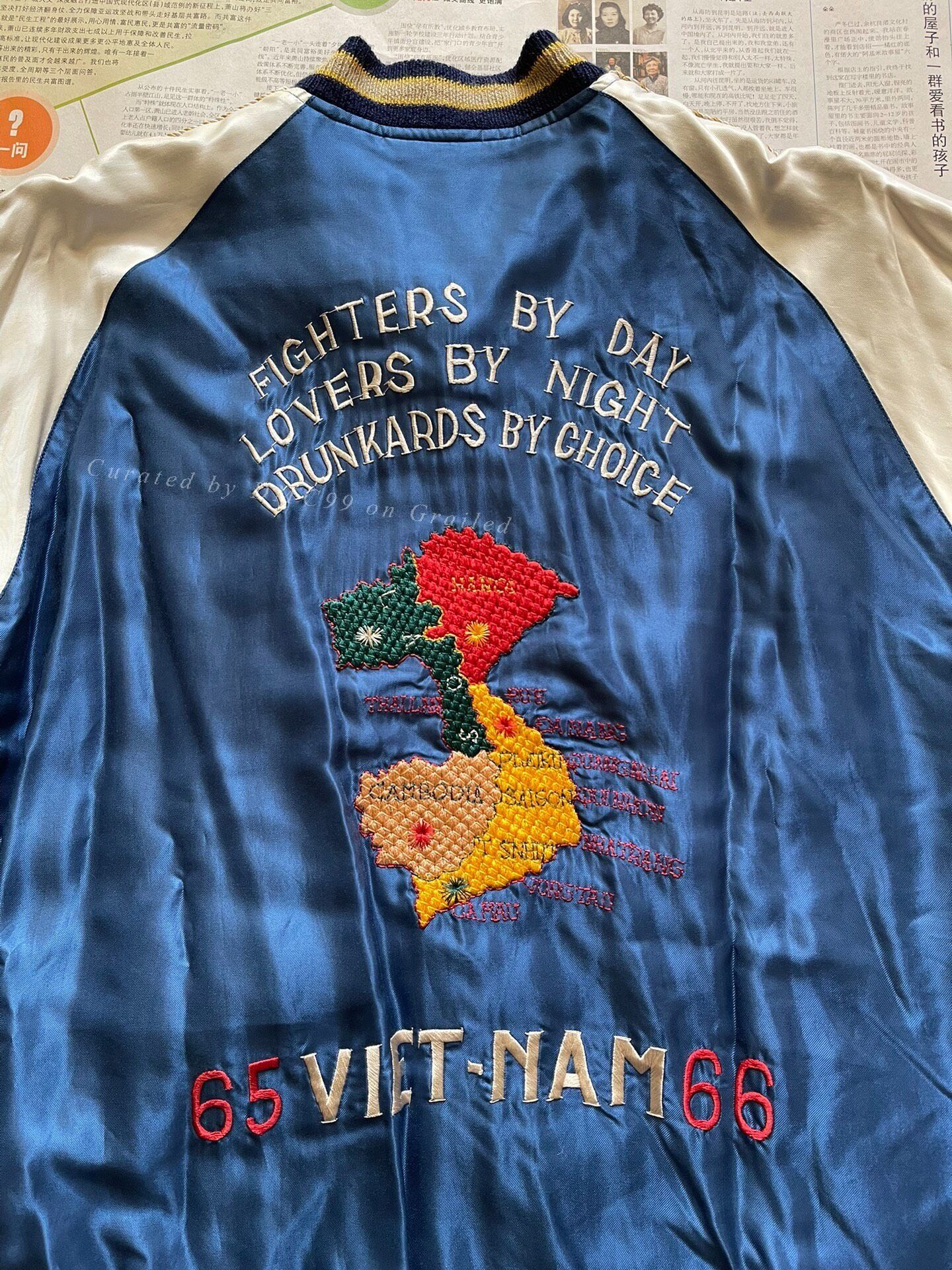Tailor Toyo Toyo Yokosuka Embroidery Jacket XL Size US XL / EU 56 / 4 - 1 Thumbnail
