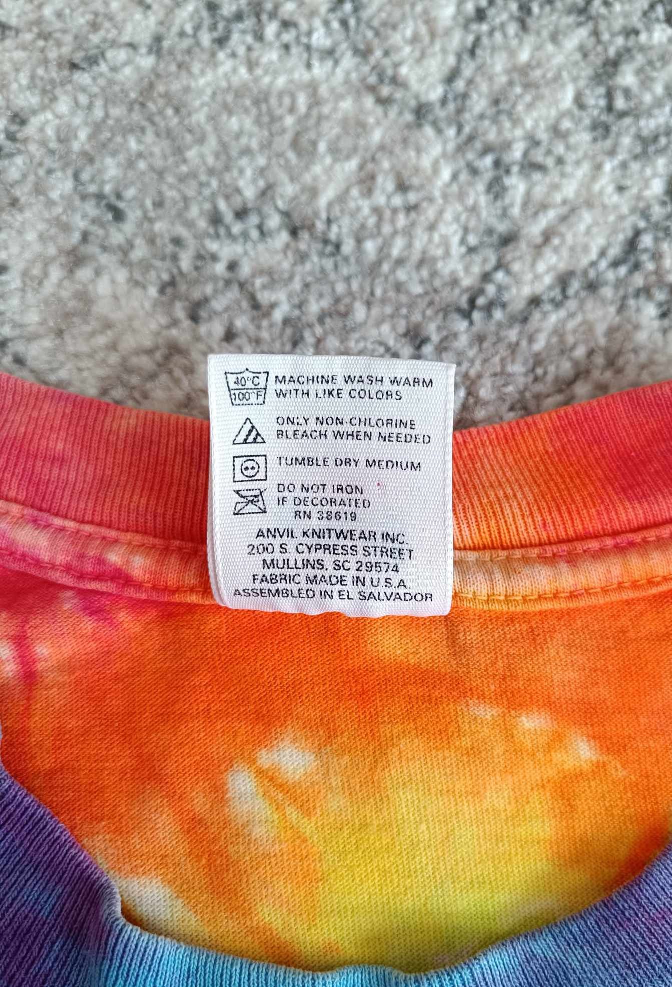 Anvil × Vintage Vintage single stitch tie dye tee Size US L / EU 52-54 / 3 - 5 Thumbnail