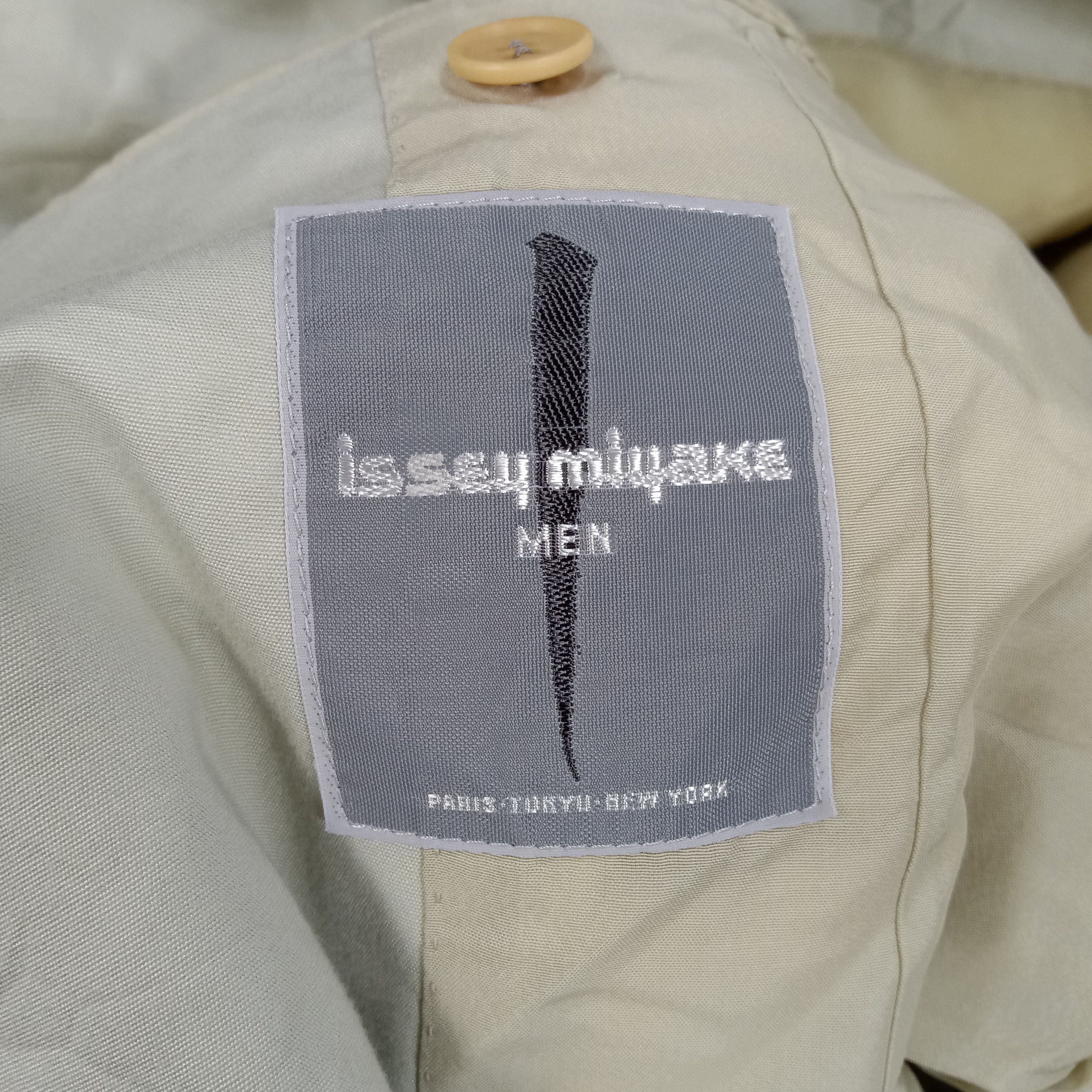 Issey Miyake × Vintage Issey Miyake Men Japanese Designer Blazer Coat Size 38S - 6 Thumbnail