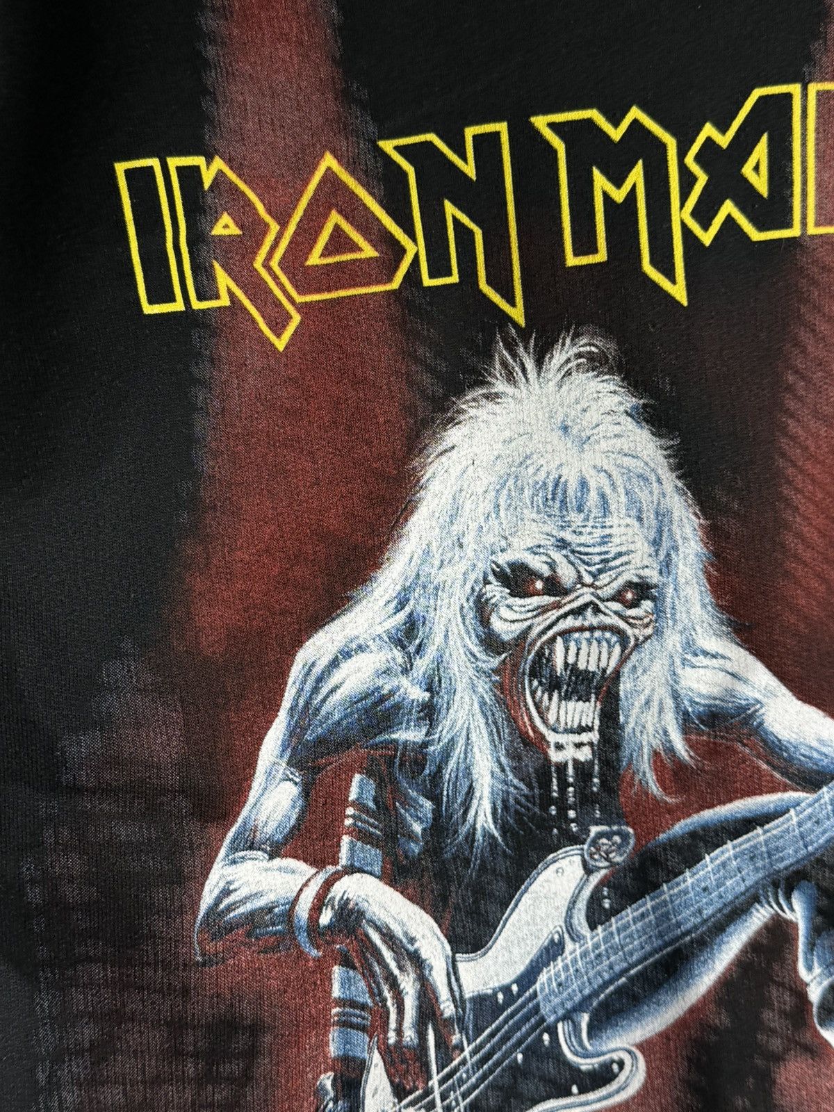 Iron Maiden Vintage 1993s Iron Maiden Hoodie Size US L / EU 52-54 / 3 - 3 Thumbnail