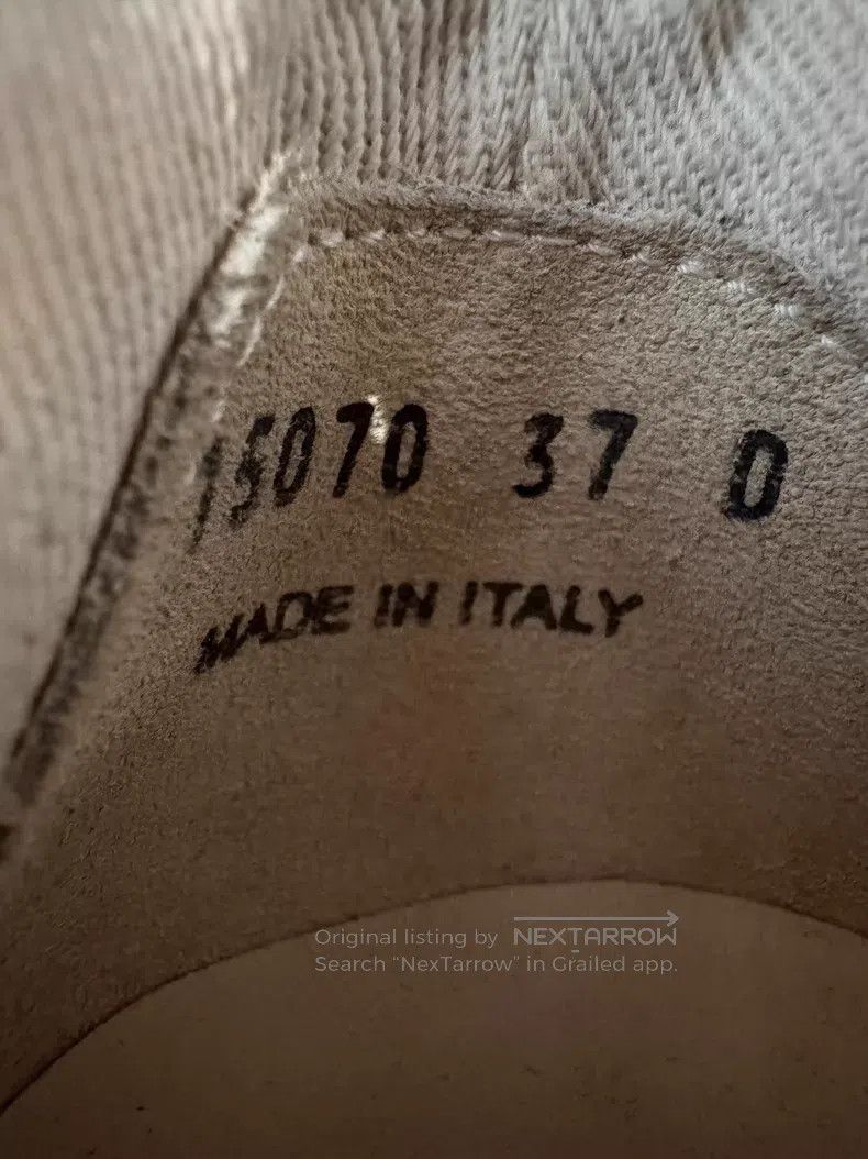 Rick Owens Rick Owens Double-threaded satin canvas pure white Grand C Size US 6.5 / IT 36.5 - 8 Thumbnail