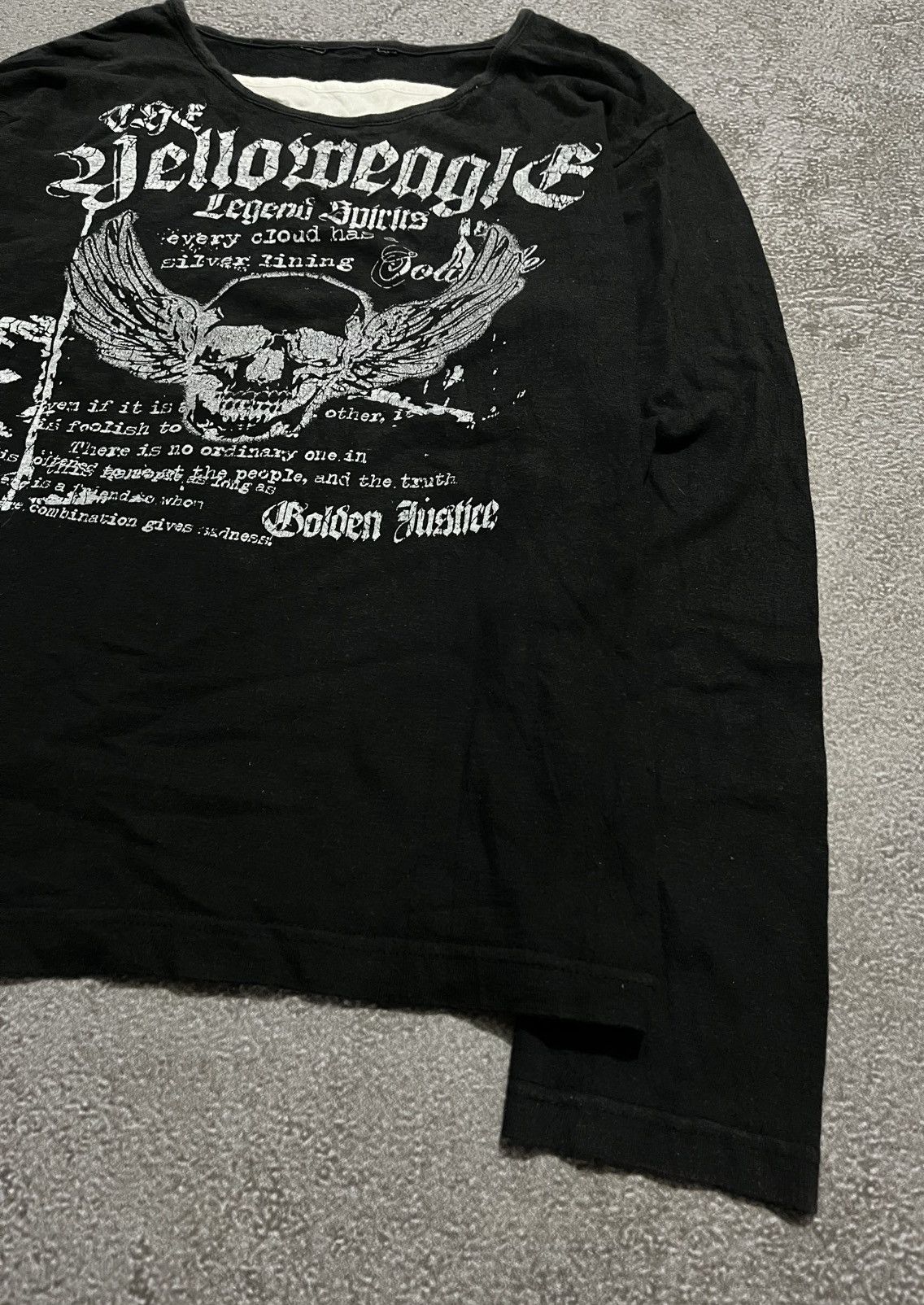 Japanese Brand Japanese The Jelloweagle Poem Long Sleeve Size US L / EU 52-54 / 3 - 3 Thumbnail