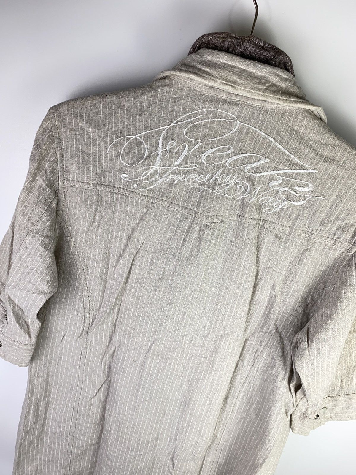 If Six Was Nine × Japanese Brand × Le Grande Bleu (L.G.B.) crazy gothic freakyaway double layer shirts japan Size US M / EU 48-50 / 2 - 6 Thumbnail