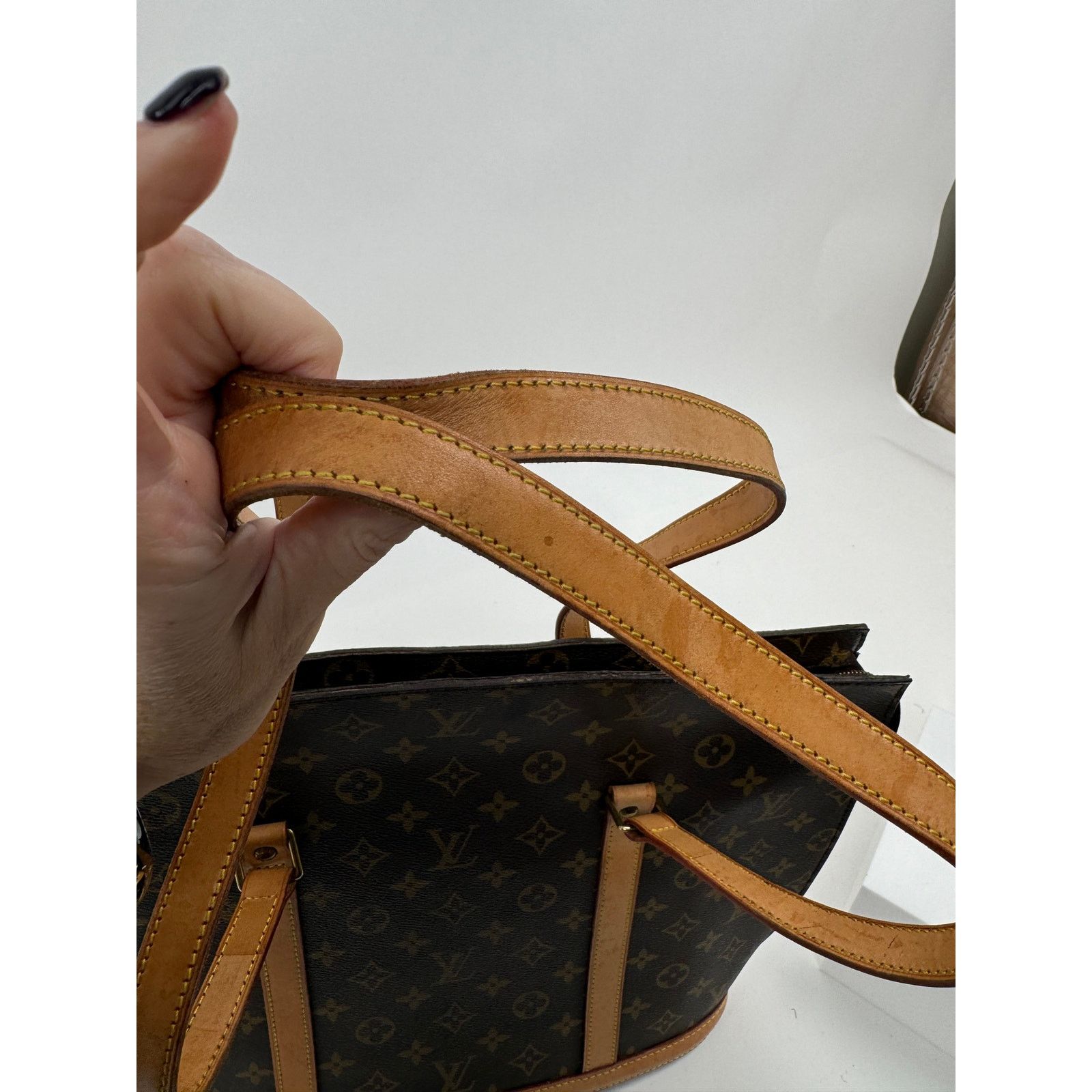 Louis Vuitton Louis Vuitton Brown Canvas Monogram Babylone Top Handle Bag Size ONE SIZE - 5 Thumbnail