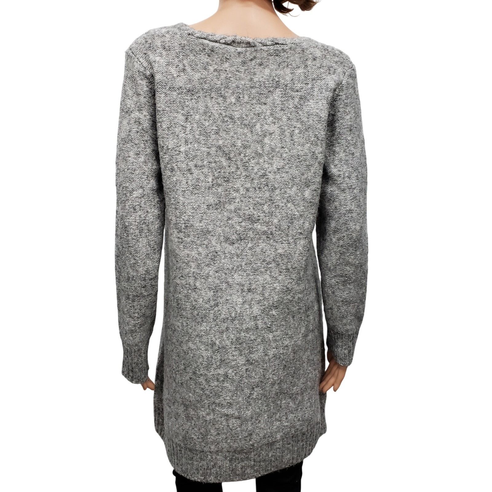 Other Max Studio Sweater Dress Cable Knit Long Sleeve V-Neck S Size S / US 4 / IT 40 - 9 Thumbnail