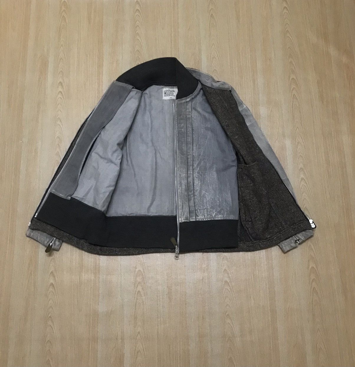 Indigo × Japanese Brand × Vintage Vintage Japan Indigo Balance Wool Denim Jacket Size US S / EU 44-46 / 1 - 4 Thumbnail
