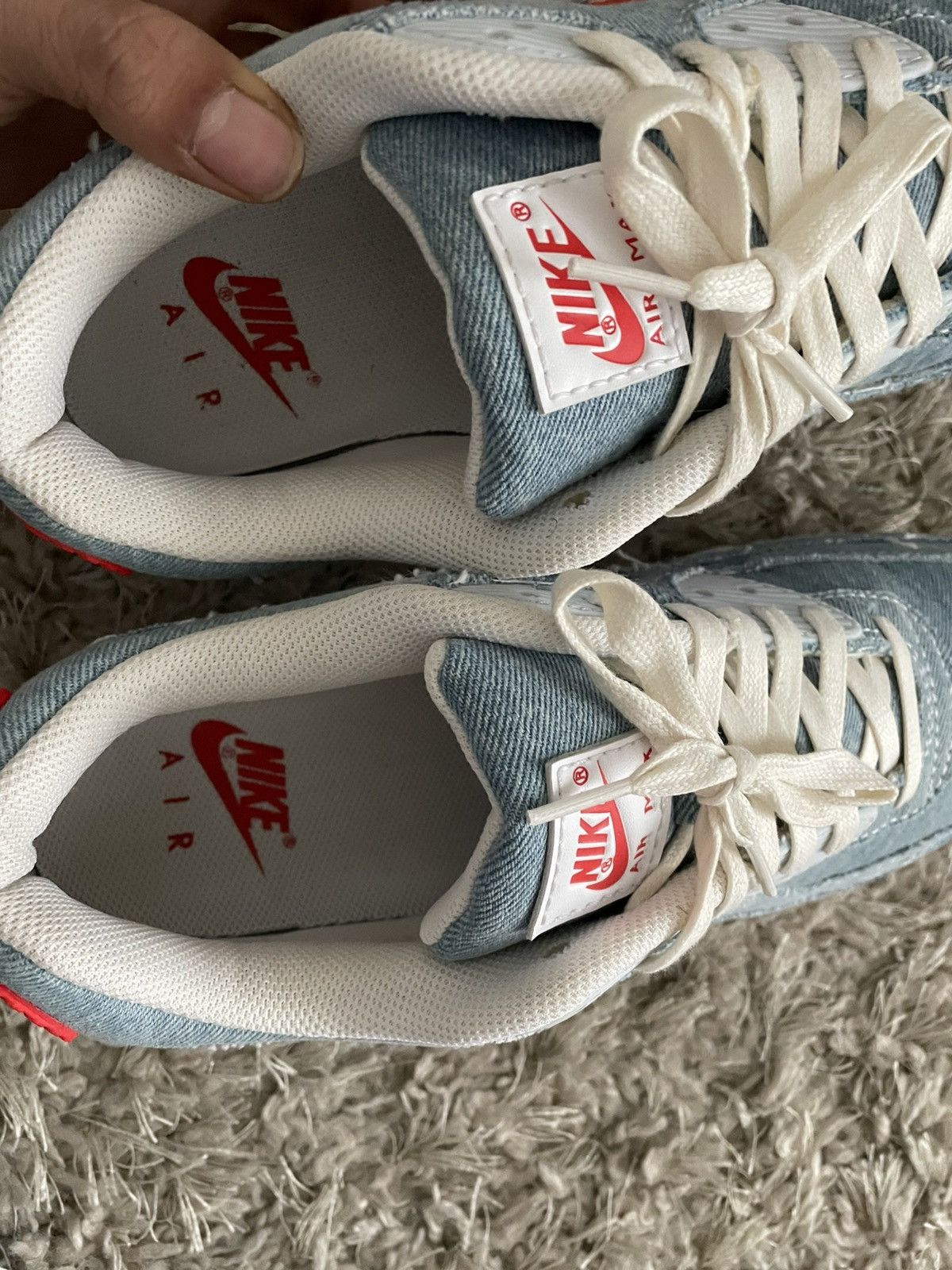 Nike Nike Air Max 90 Denim Size US 10.5 / EU 43-44 - 9 Thumbnail