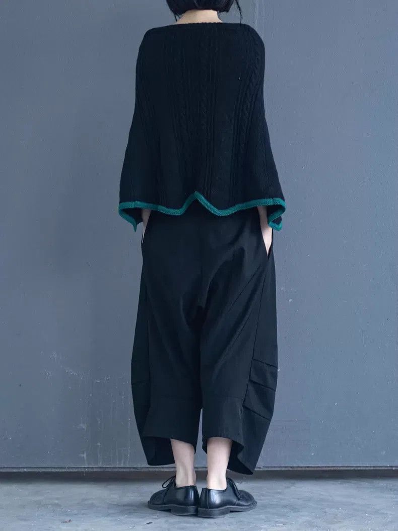 Comme des Garcons Comme Des Garcons size F Ethnic Embroidered Knit Poncho Size XS / US 0-2 / IT 36-38 - 4 Thumbnail