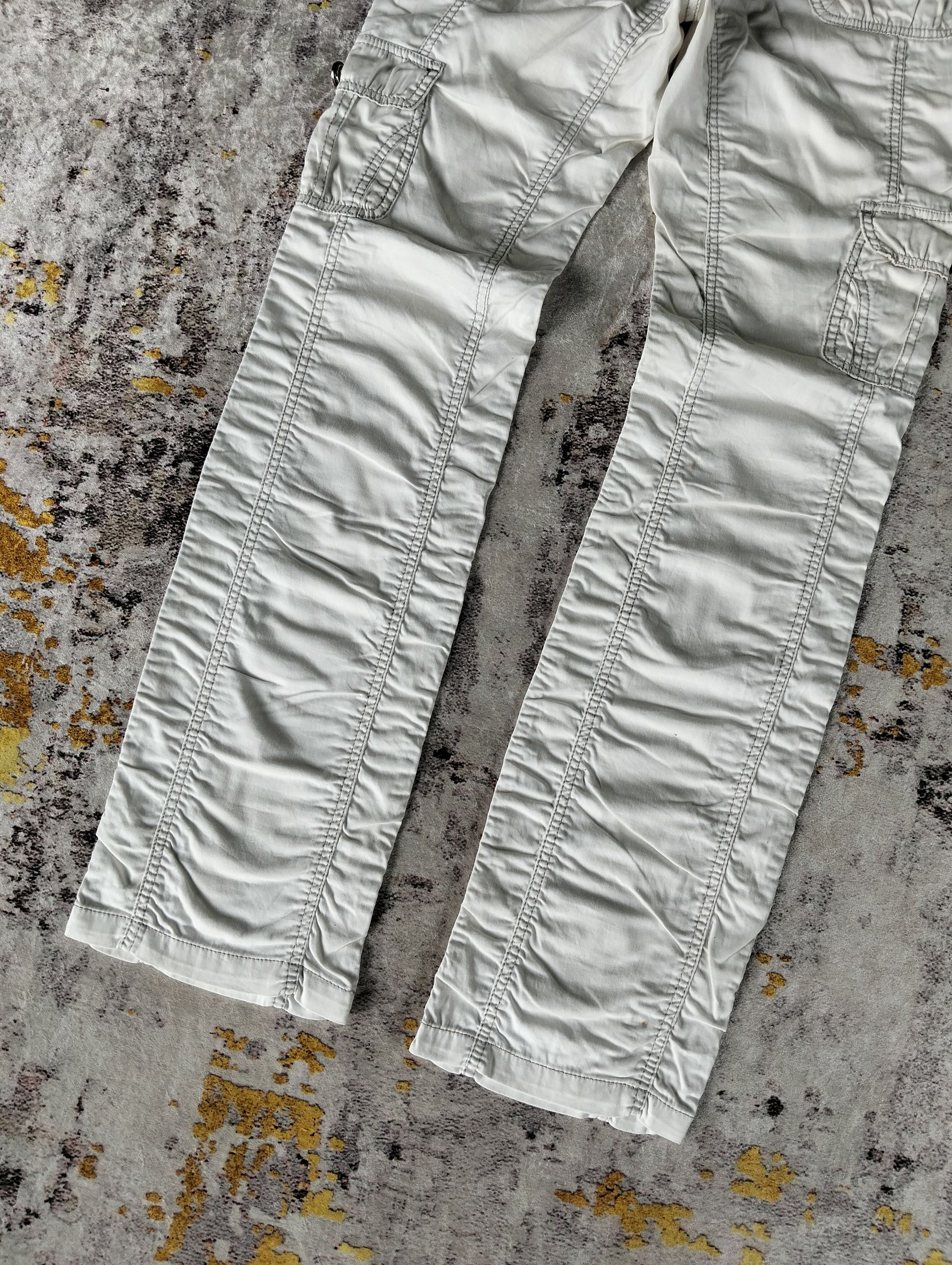 If Six Was Nine 2000s Japanese Lucas Cargo Multi Pocket Button Cross Pants Size US 28 / EU 44 - 9 Thumbnail