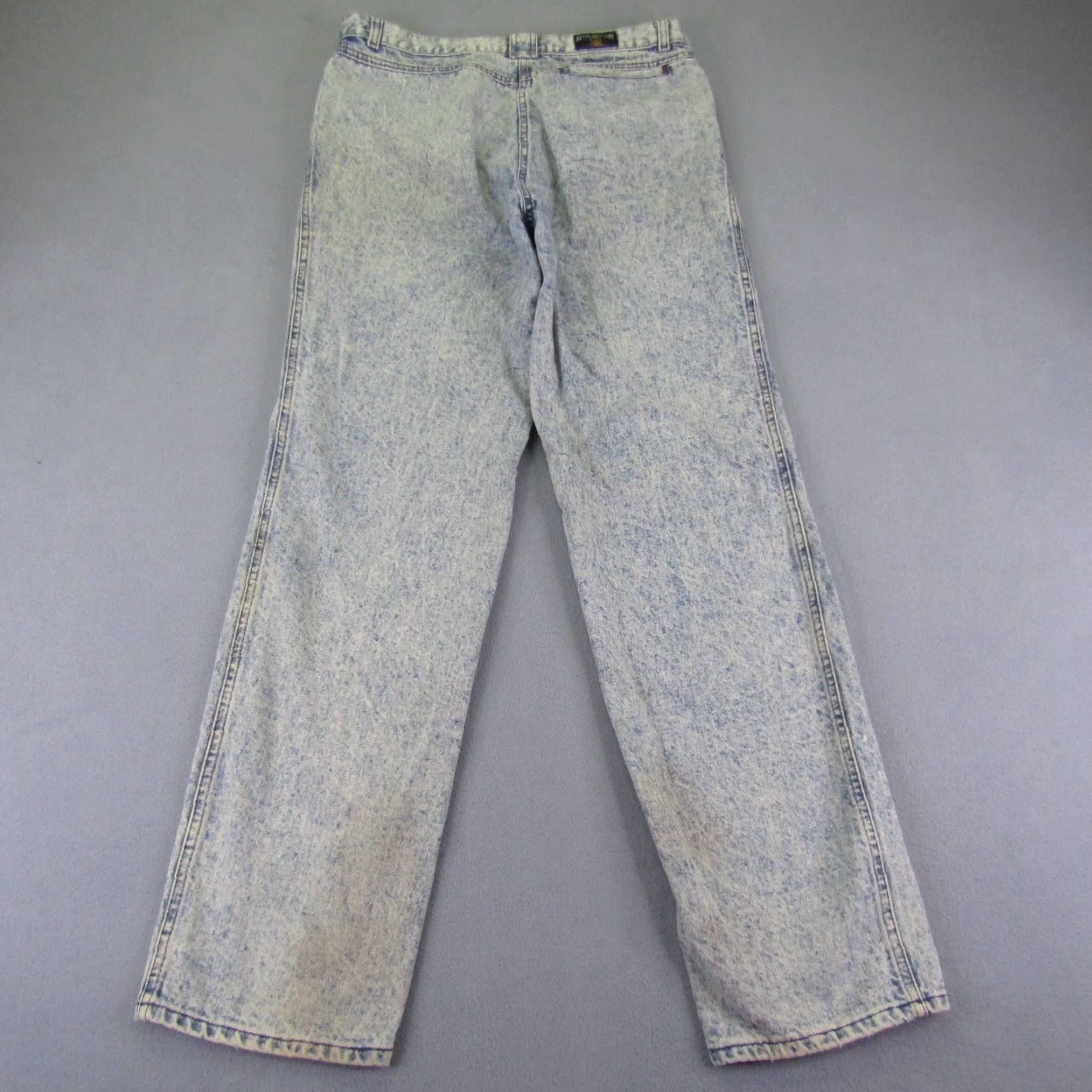 Vintage VINTAGE Rocky Mountain Jeans 34x34 Blue Denim Bareback Horse Riding Womens Size 24" / US 00 / IT 34 - 6 Thumbnail