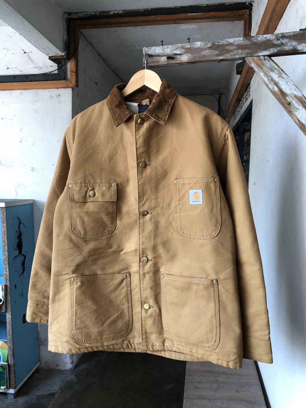 Carhartt Vintage 90s Carhartt Detroit Michigan Jacket Size US L / EU 52-54 / 3 - 4 Thumbnail