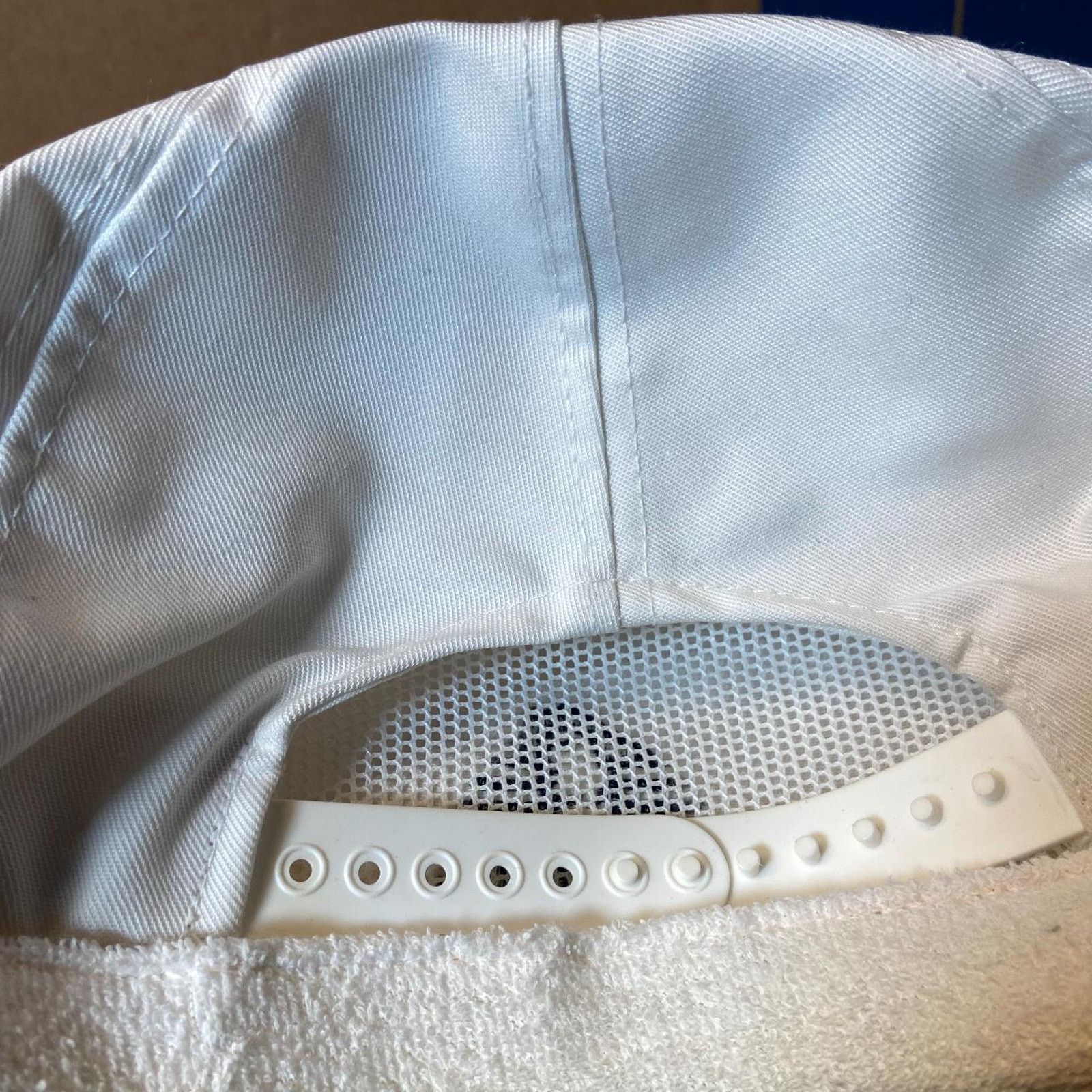 Starter Pilgram white trucker hat embroided Size ONE SIZE - 3 Thumbnail