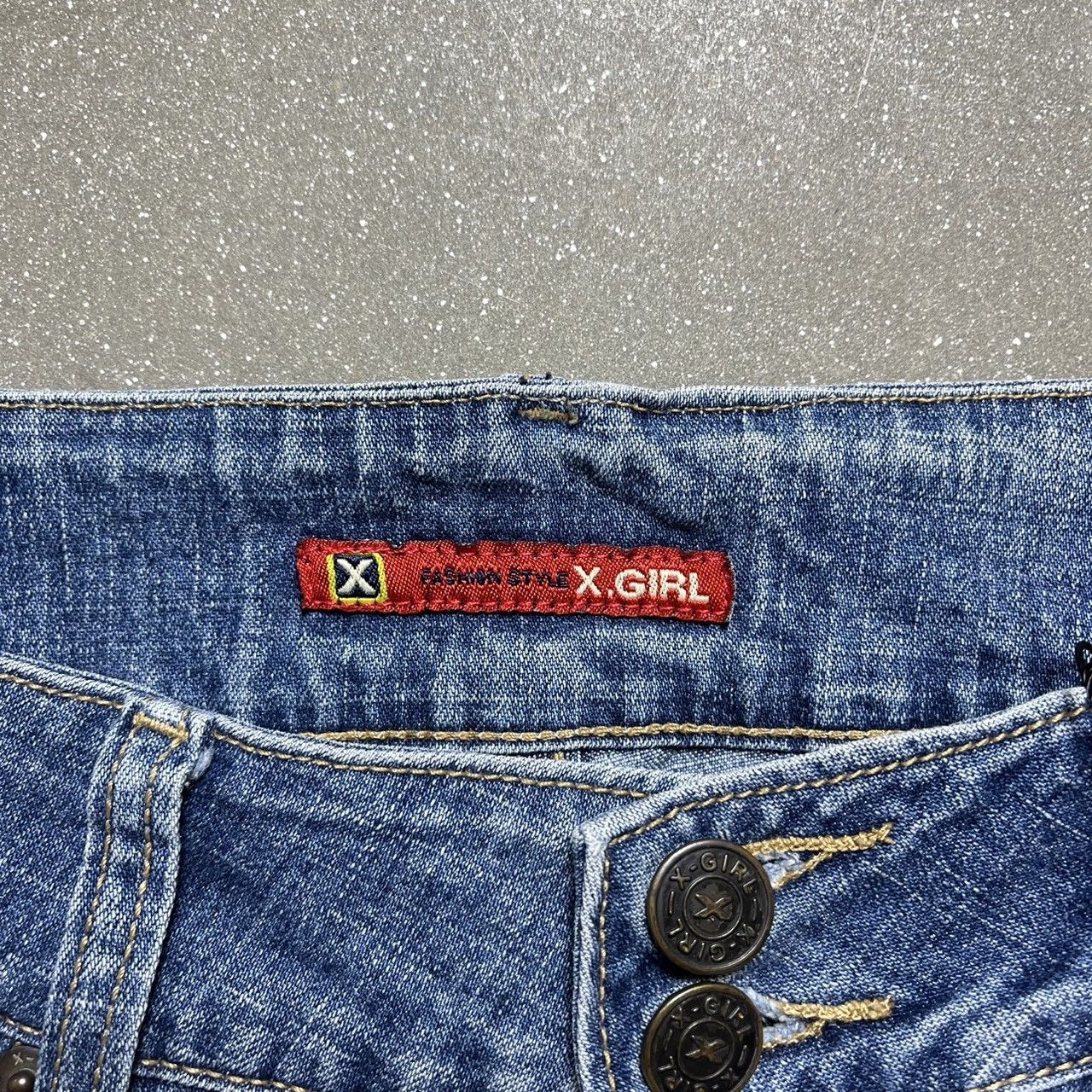 Japanese Brand X Girl Jeans Y2K Size 30" / US 8 / IT 44 - 2 Thumbnail