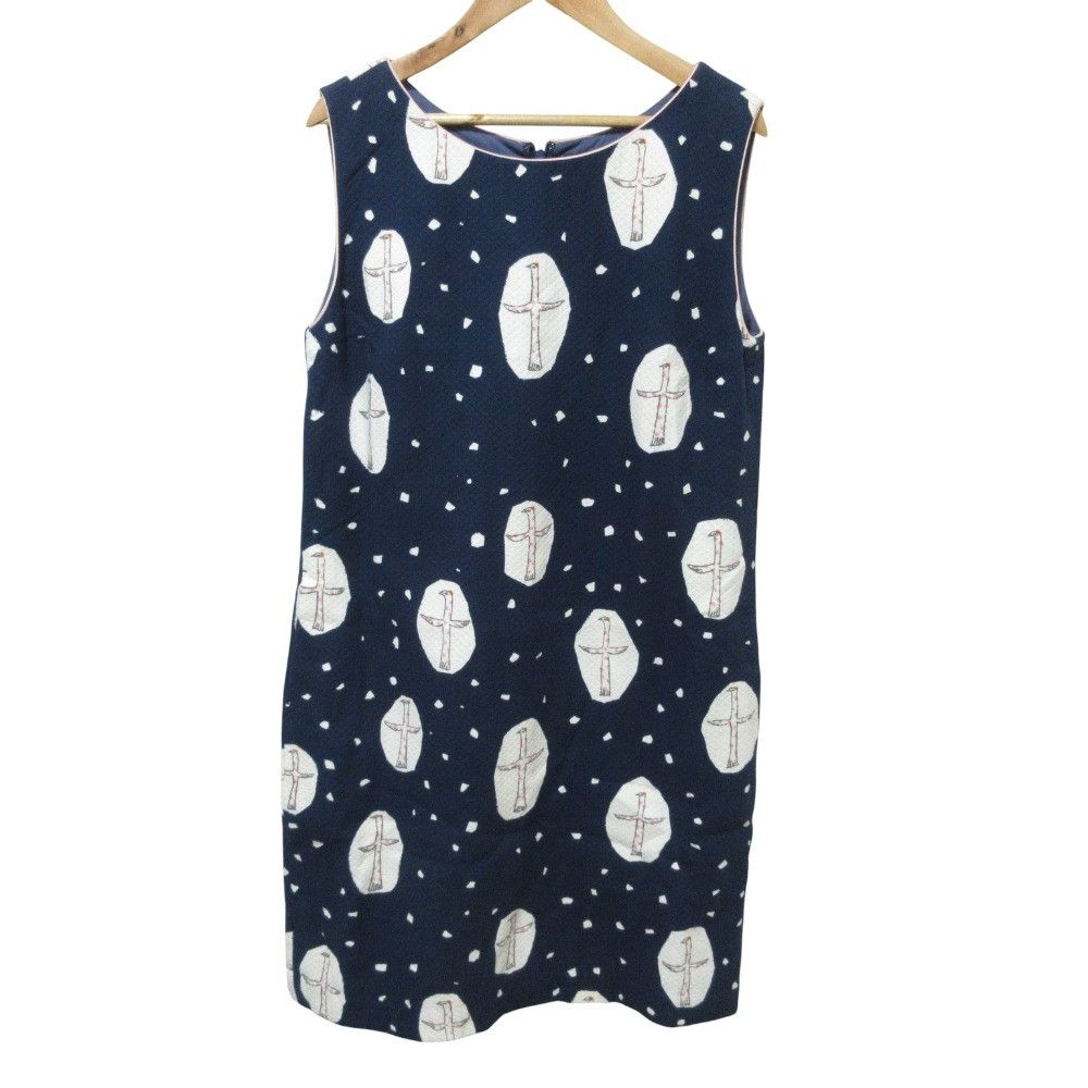 mina perhonen Mina Perhonen mina perhonen cross bird dress Textile Dresses ts3201 DUTY FREE for USA Size ONE SIZE - 1 Thumbnail
