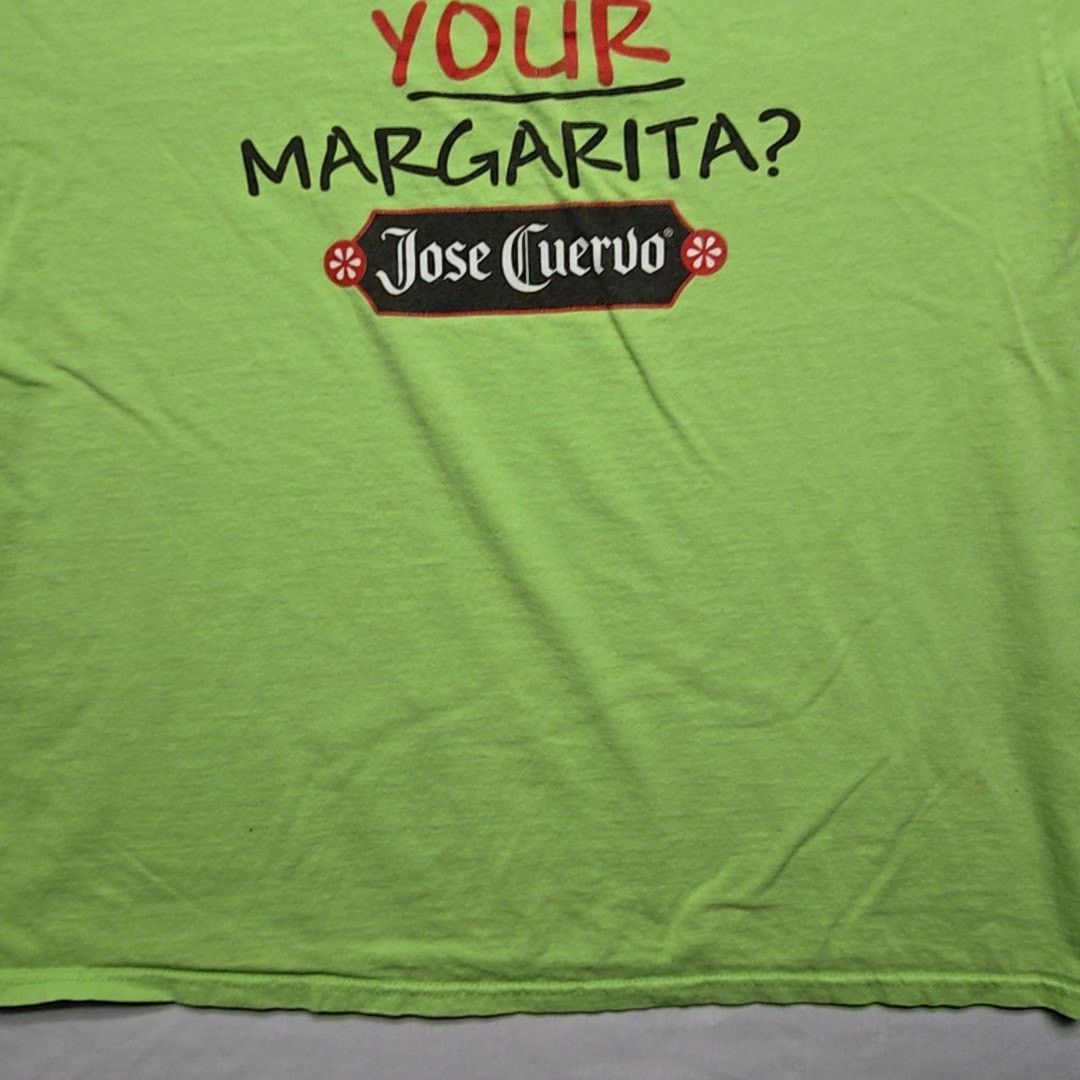 Anvil Jose Cuervo Margarita Tee What's In Your Drink Green XL Size US XL / EU 56 / 4 - 3 Thumbnail