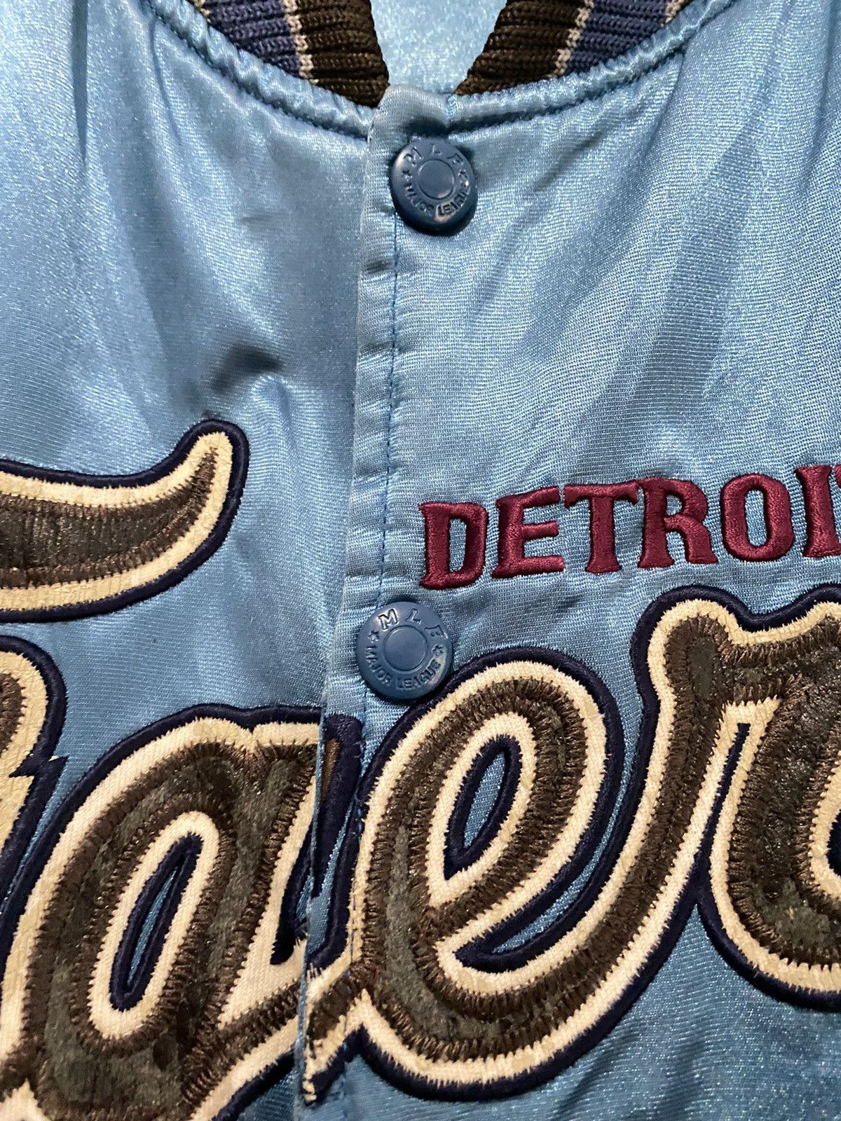 MLB × Vintage Vintage MLB Detroit Tigers Varsity Jacket Size US XL / EU 56 / 4 - 5 Thumbnail