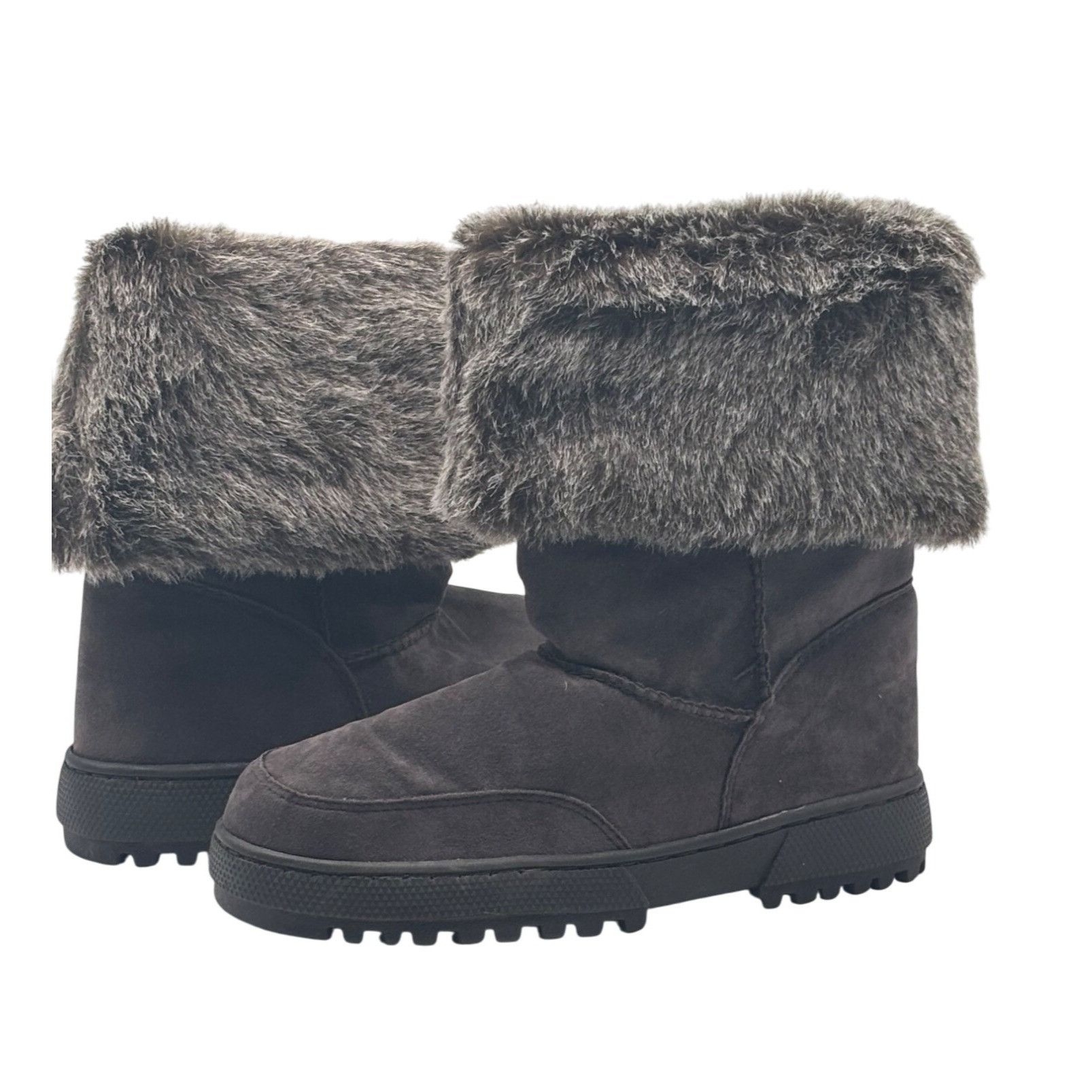 Other Rampage Allie Women’s Faux-Shearling Boots, Size 5, Brown Size US 5 / IT 35 - 3 Thumbnail