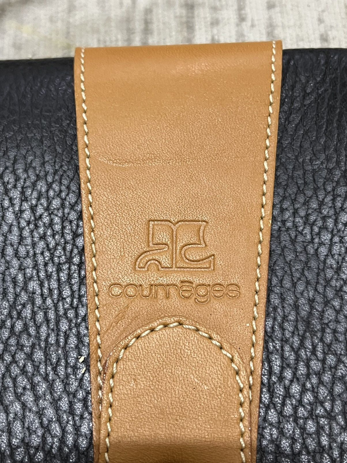 Courreges Vintage 80s courreges leather bag Size ONE SIZE - 7 Thumbnail
