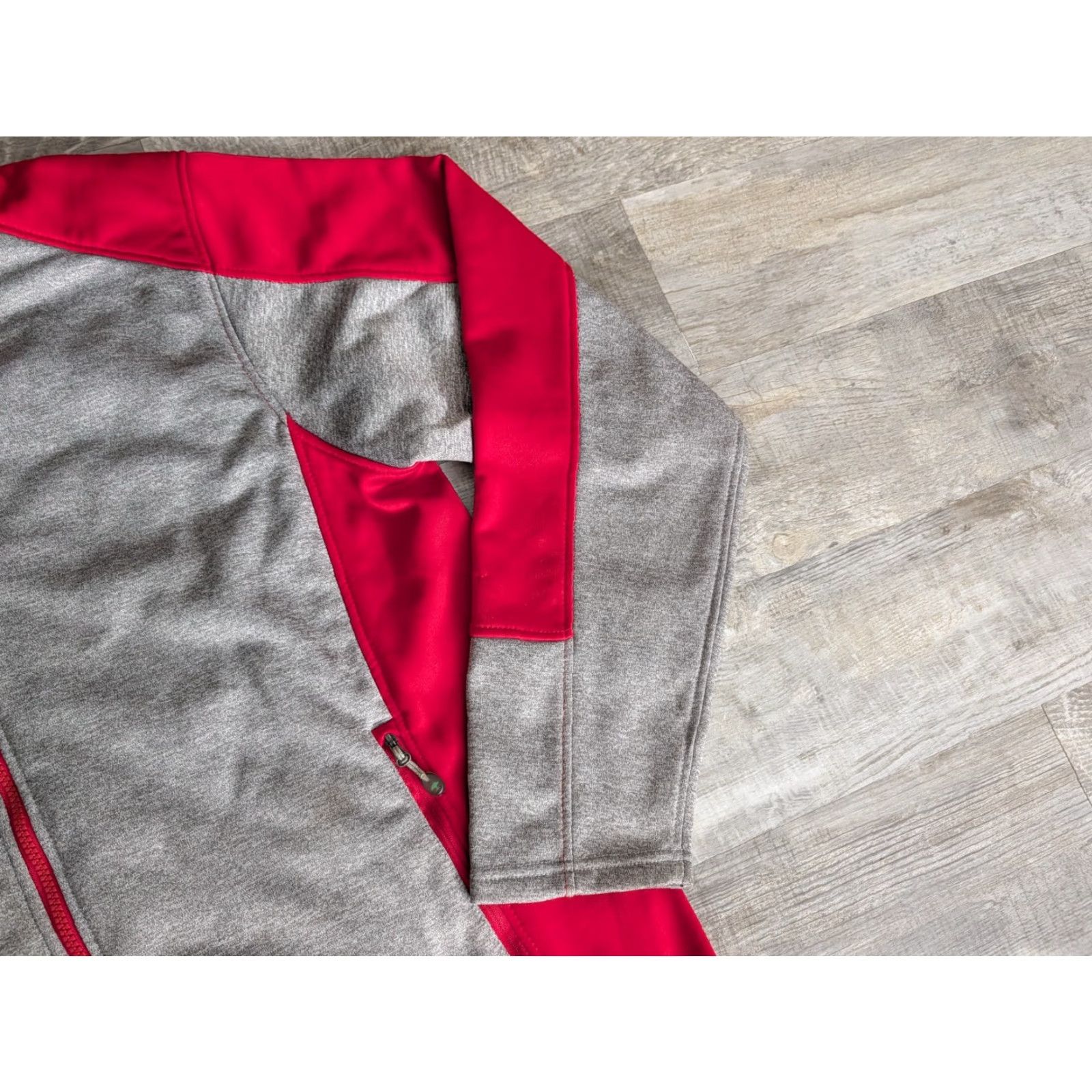 Vintage Arborwear Men’s Thermogen Sweatshirt Full Zip Hooded XL Gray | Primaloft 60g | Teflon Fabric | Zippered Pockets | Workwear Outdoor Jacket Size US XL / EU 56 / 4 - 3 Thumbnail