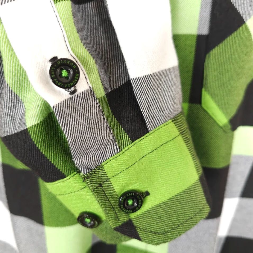 Vintage Dixxon Flannel Shirt Mens M Green Dragula Munsters Plaid Shirt Mens Medium Green Dixxon Flannel Casual Shirt Mens Size US M / EU 48-50 / 2 - 5 Thumbnail
