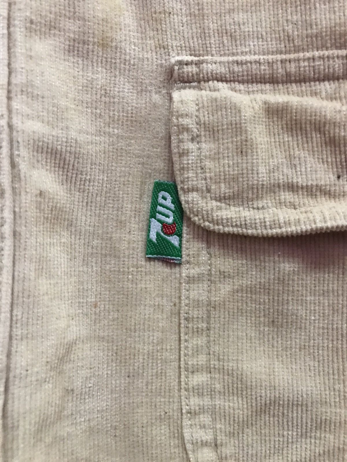 Vintage Vintage 7up Button Shirts Size L Size US L / EU 52-54 / 3 - 3 Thumbnail