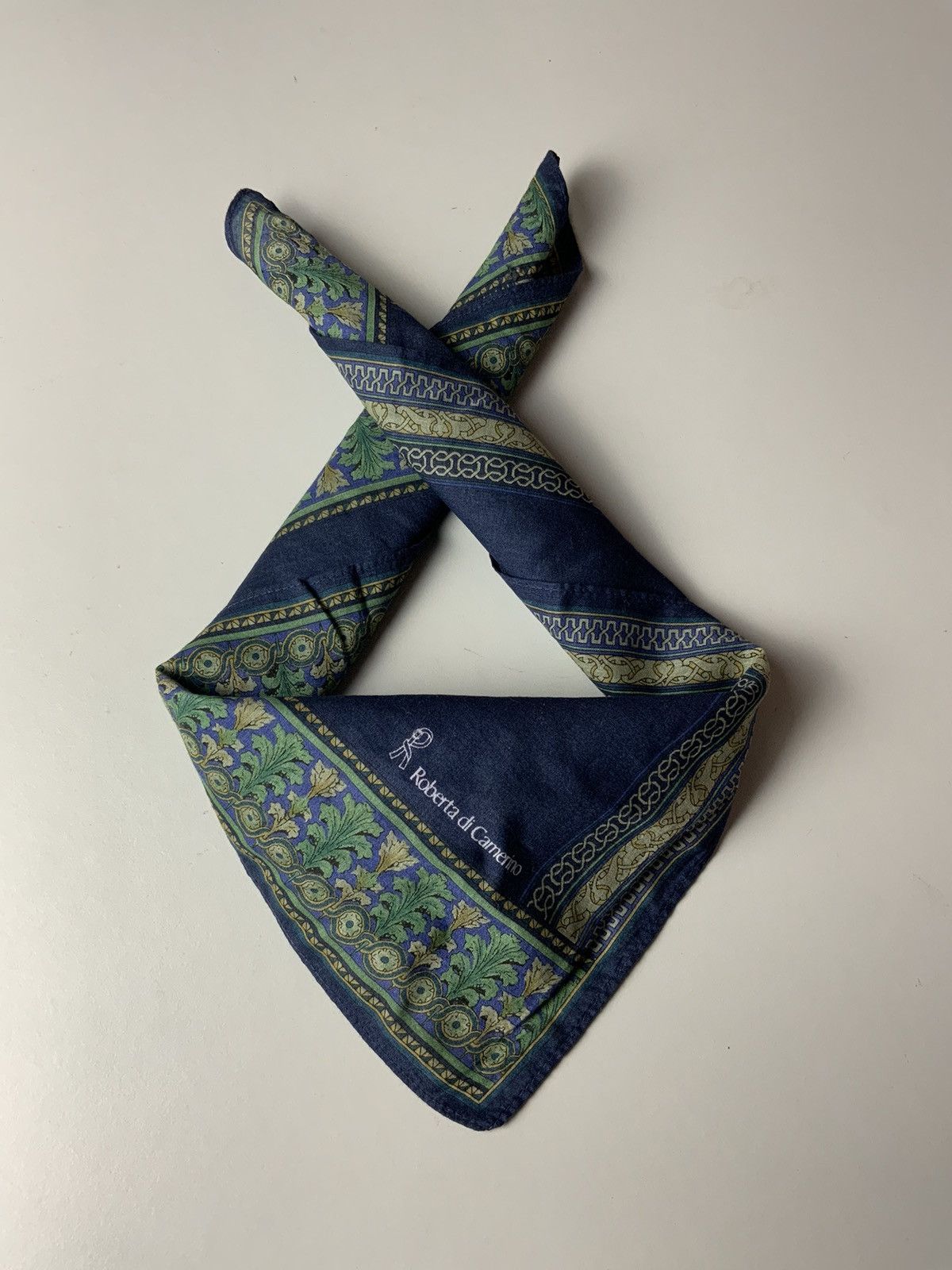 Japanese Brand Roberta Di Camerino Bandana Handkerchief Size ONE SIZE - 1 Thumbnail