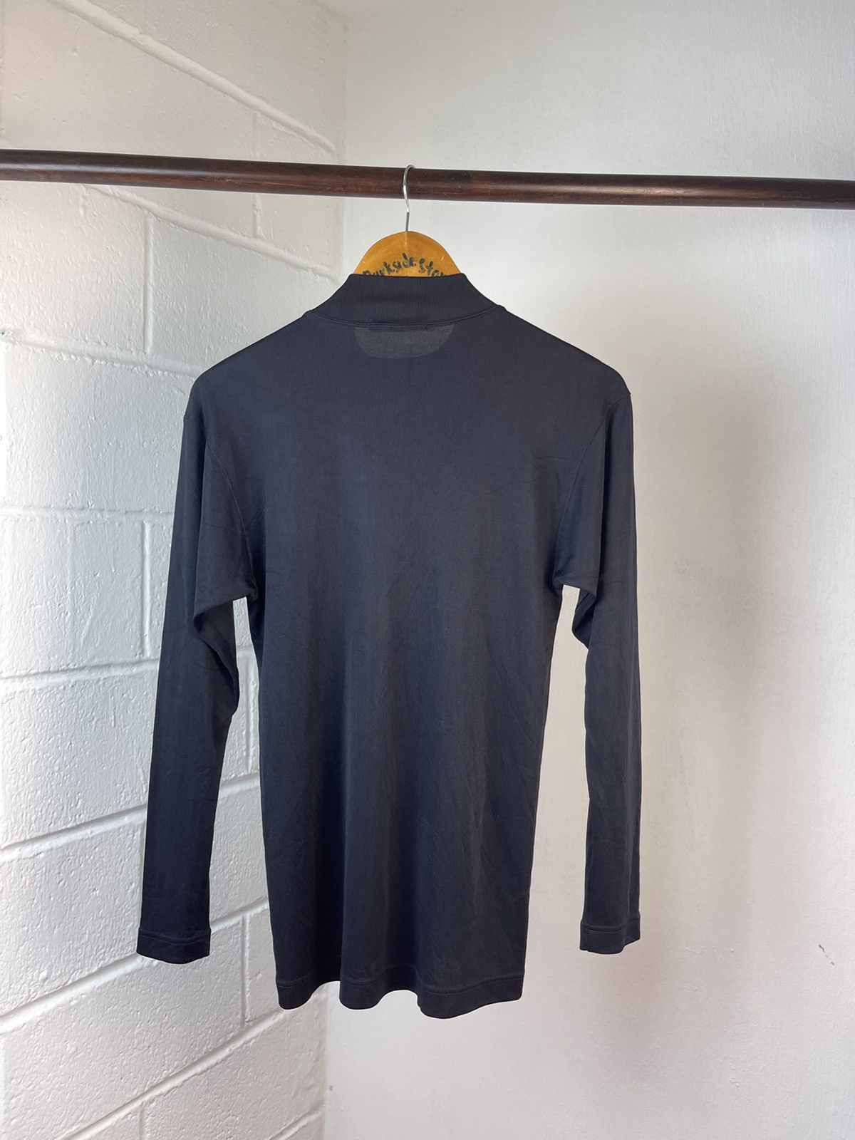 Issey Miyake 80s Issey Miyake Long Sleeve Turtle Neck A1 Size US S / EU 44-46 / 1 - 8 Thumbnail