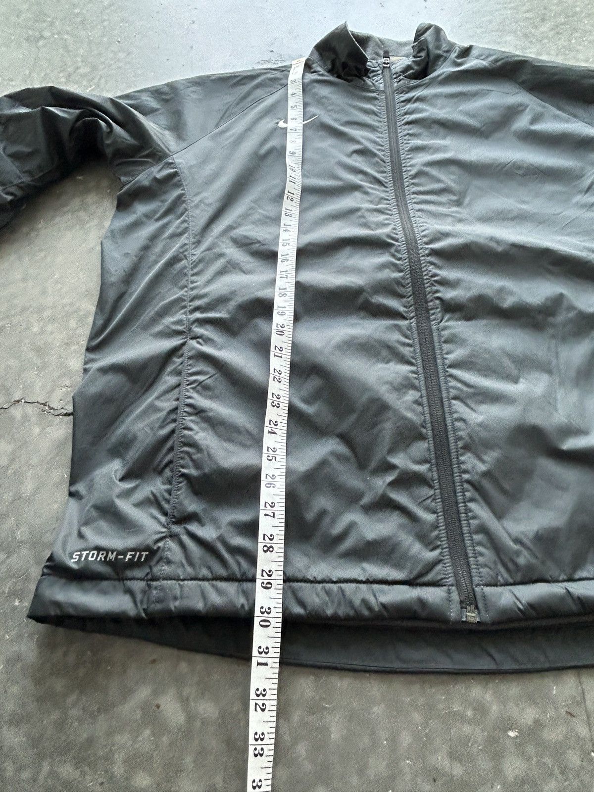 Nike Vintage Y2K Nike Storm Fit Fleece Lined Nylon Jacket Size US XL / EU 56 / 4 - 12 Thumbnail