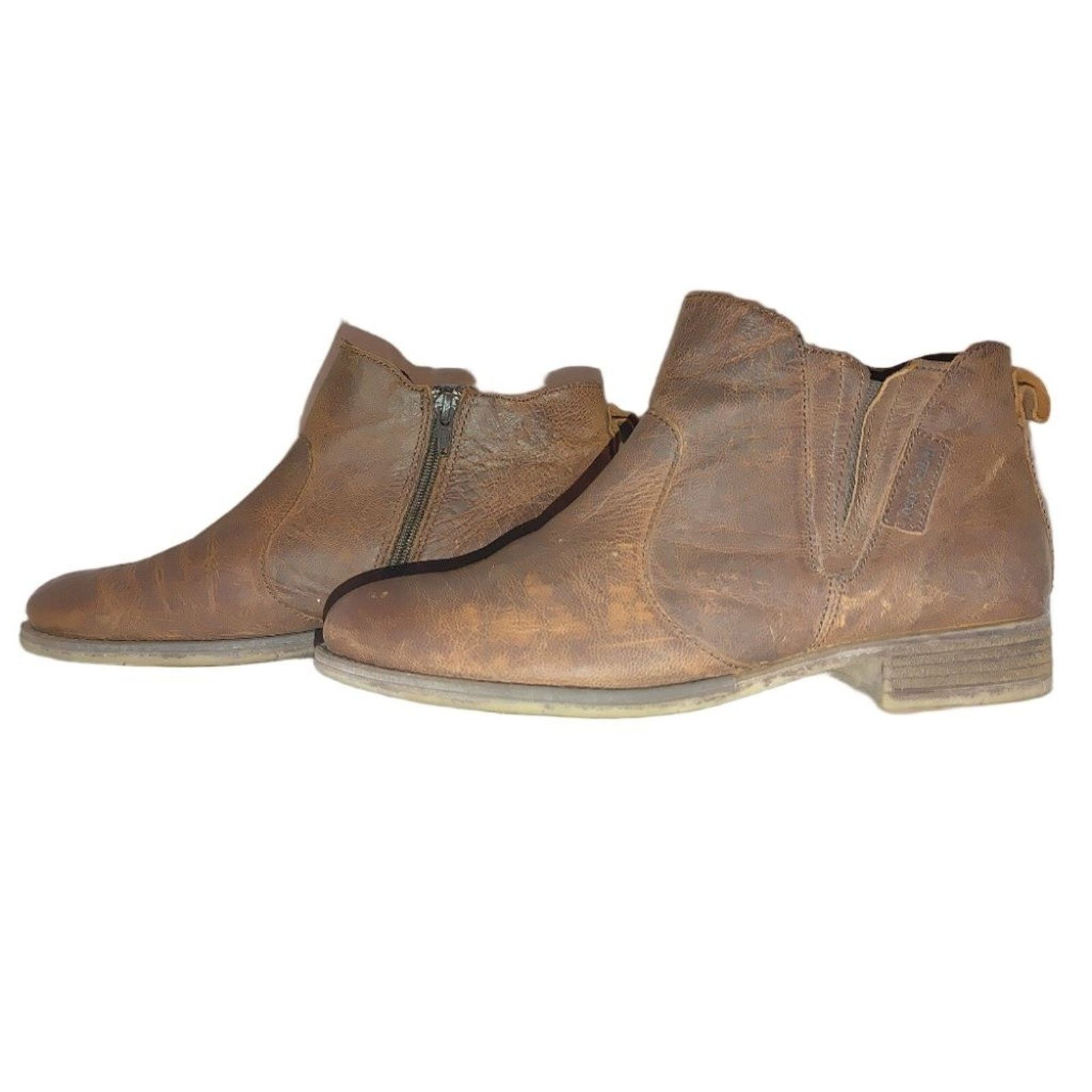 JOSEF SEIBAL Josef Seibel Sienna 45 Vintage Leather Ankle Bootie Size 40 Size US 9.5 / IT 39.5 - 3 Thumbnail