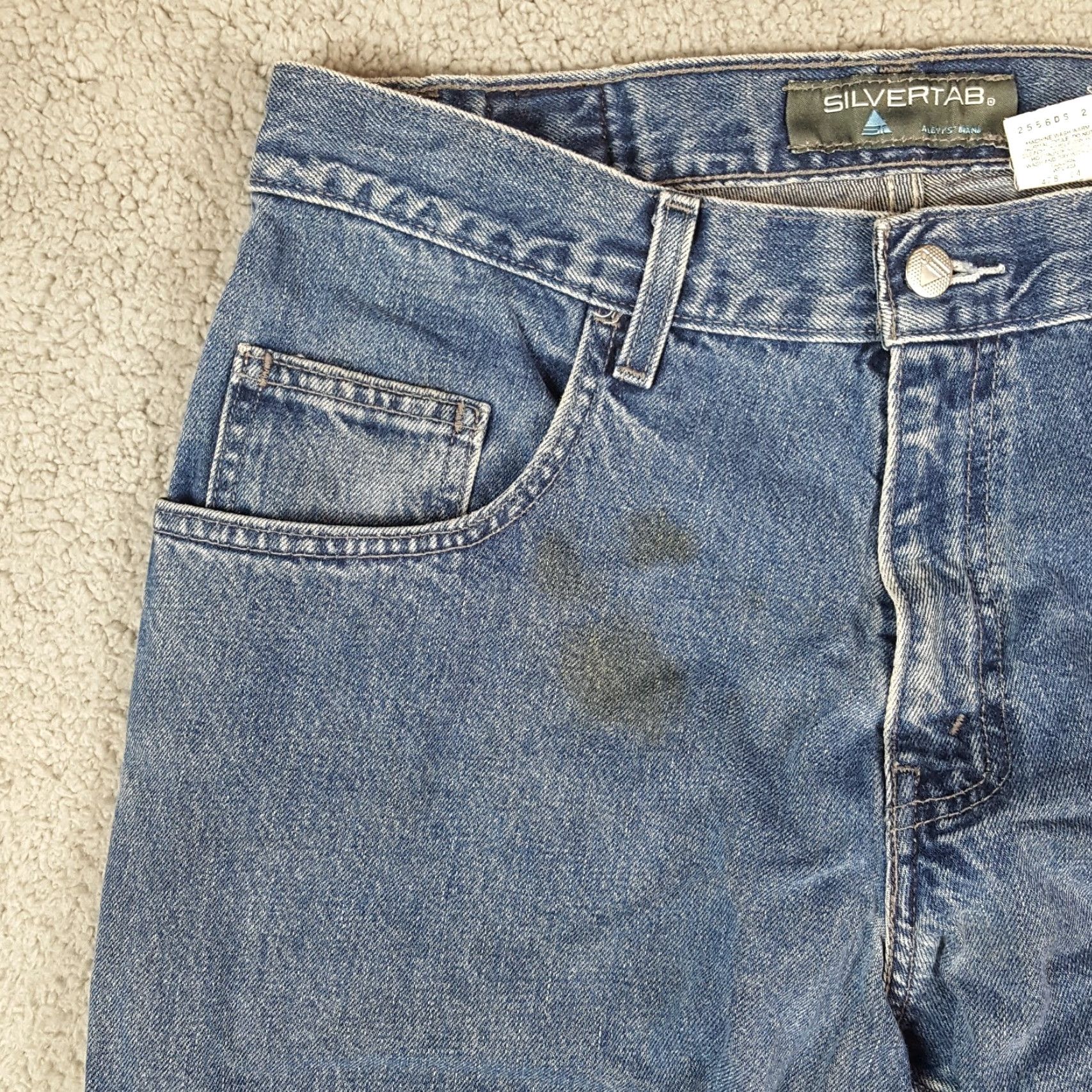Levi's VINTAGE Levi's SilverTab Jeans Men's Size 32x34 Relaxed Fit Wide-Leg Denim 90s Y2K Blue Size US 32 / EU 48 - 3 Thumbnail