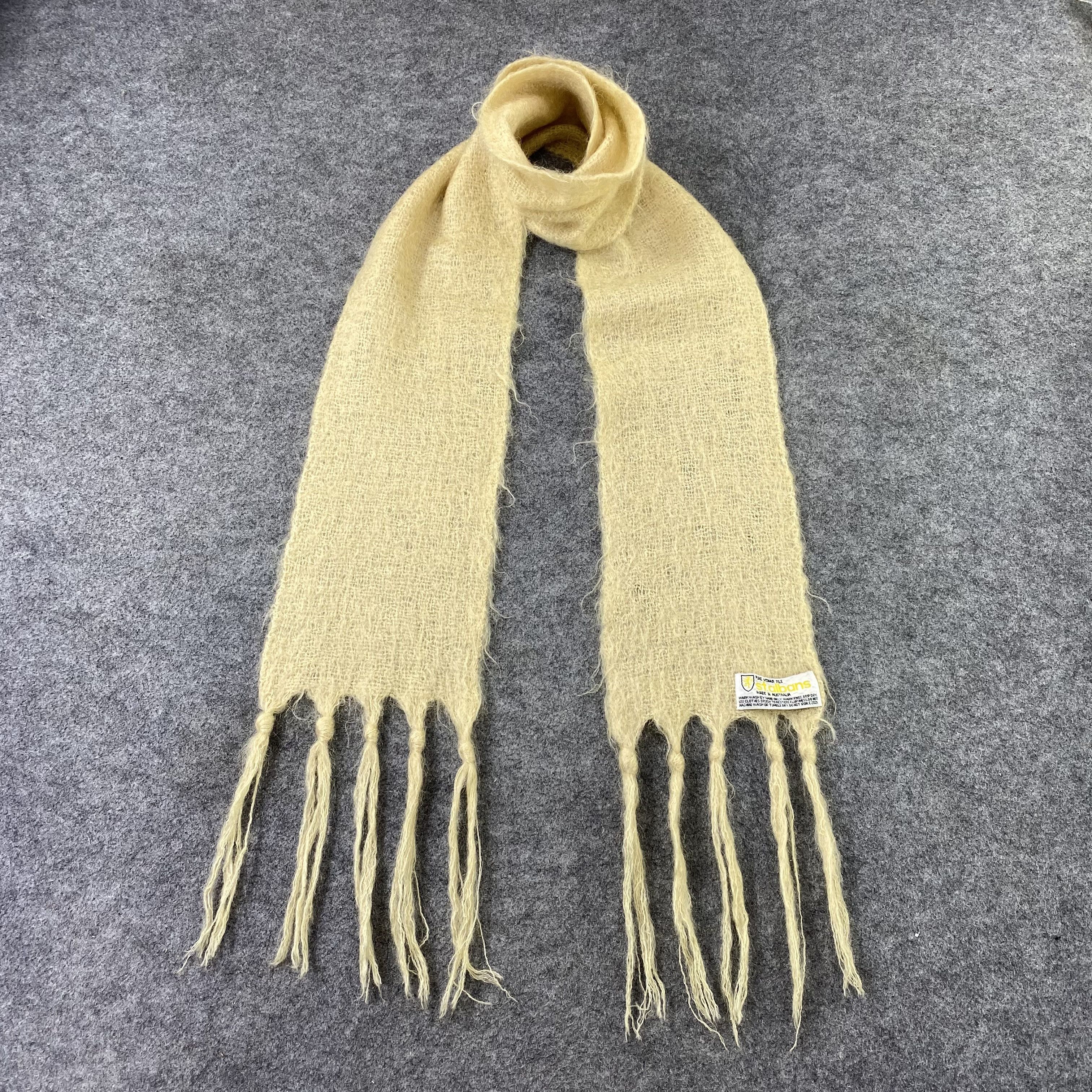 St.albans MOHAIR Scarf / Muffler / Neckwear - K085
