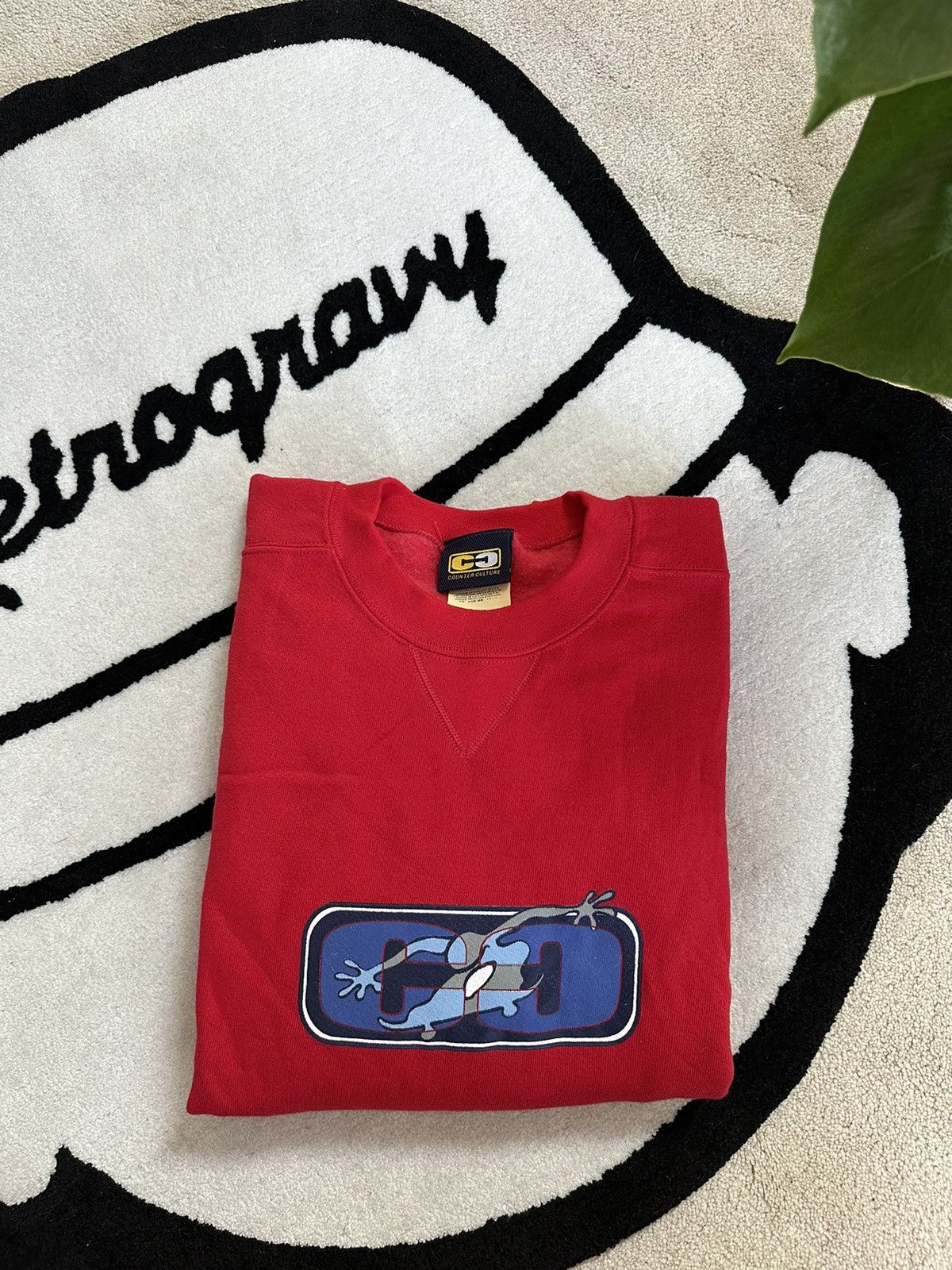 Japanese Brand × Vintage Vintage 90's Y2K Counter Culture Crewneck USA Grunge Skate Size US L / EU 52-54 / 3 - 2 Thumbnail