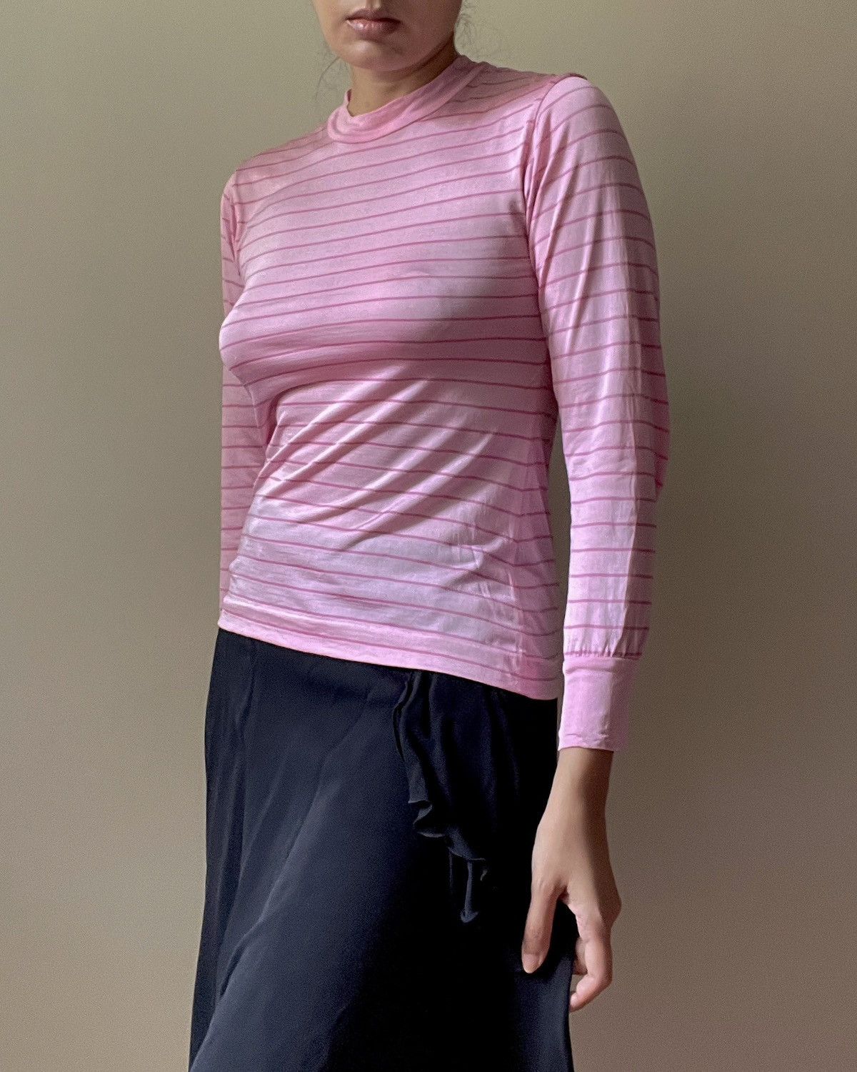 Vintage Vintage Silk Crewneck Knit Size S / US 4 / IT 40 - 4 Thumbnail