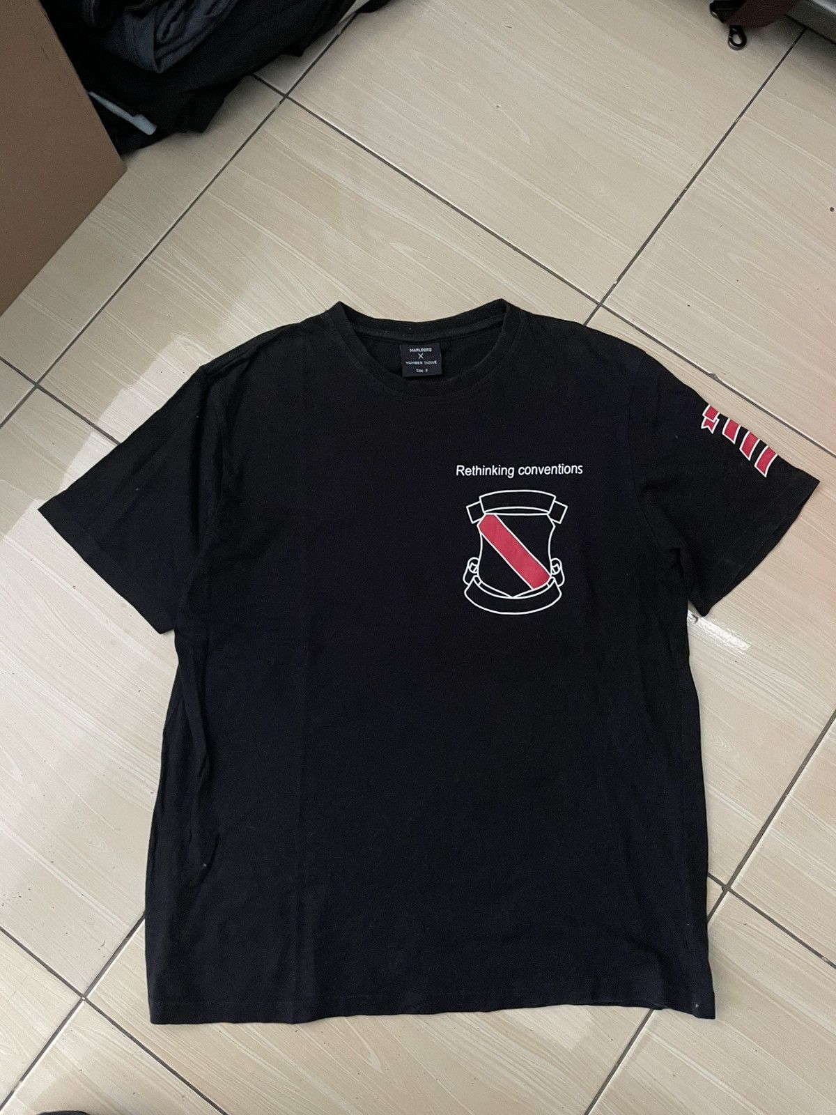 Japanese Brand × Number (N)ine Number Nine x Marlboro Shield Crest