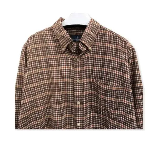 Flannel × Vintage Vintage KNT Plaid Tartan Flannel Shirt 👕 Size US M / EU 48-50 / 2 - 2 Thumbnail