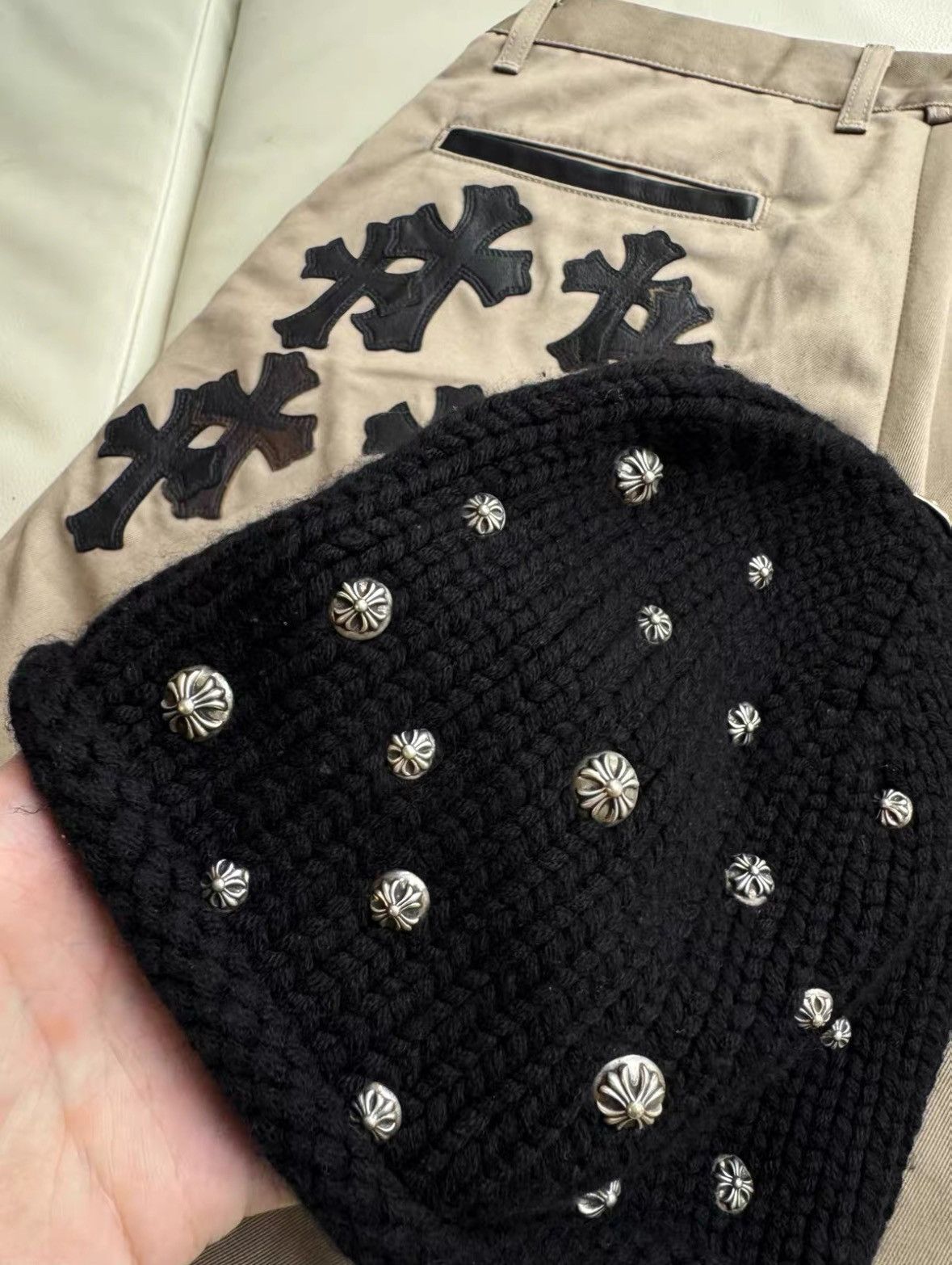 Chrome Hearts Chrome Hearts Beanie Size ONE SIZE - 4 Thumbnail