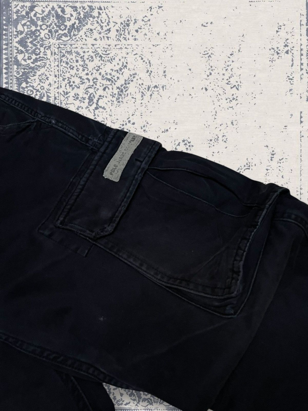 Designer × Polo Ralph Lauren × Vintage Vintage Designer Polo Raplh Laurent Distressed Cargo Pant Size US 29 - 8 Thumbnail
