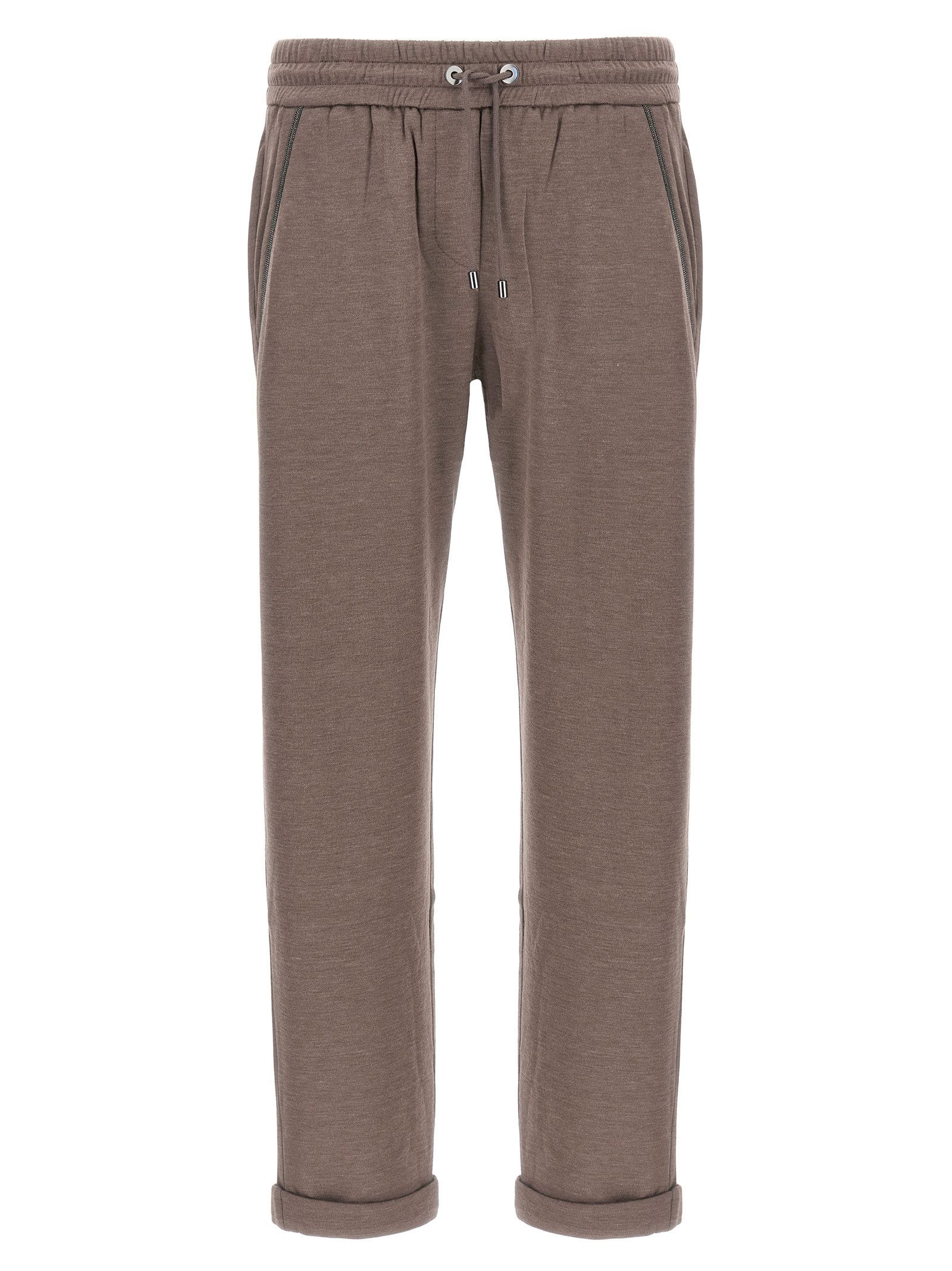 'Shiny Pocket Detail' Joggers