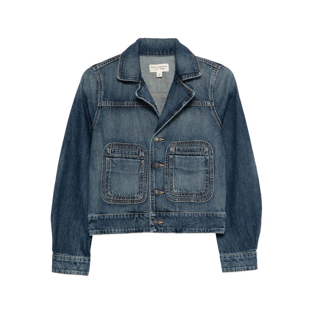 Nili Lotan Nili Lotan BLUE Jackets - Denim Jackets Size XS / US 0-2 / IT 36-38 - 1 Thumbnail