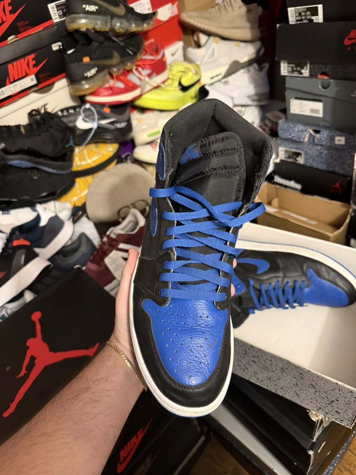 Jordan Brand Jordan retro 1 royal sz 12 Size US 12 / EU 45 - 2 Thumbnail