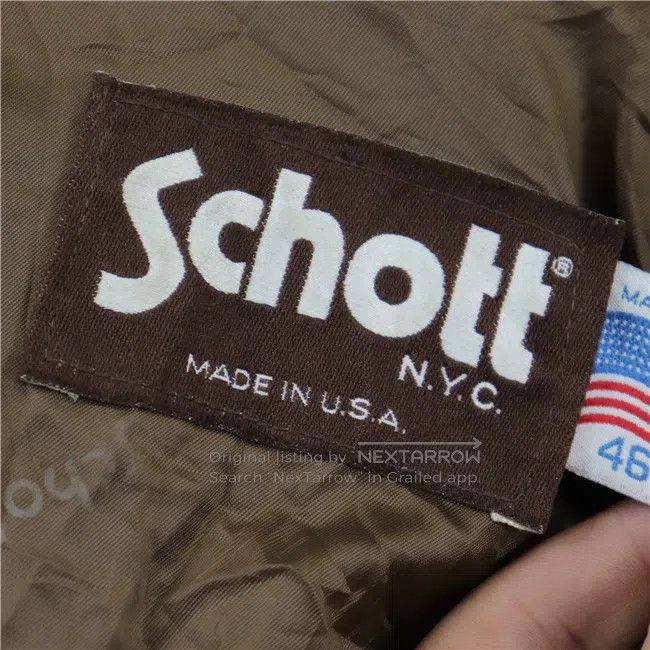 Schott Schott NYC genuine leather jacket Size US S / EU 44-46 / 1 - 4 Thumbnail