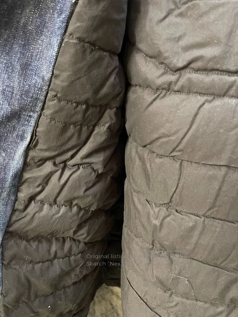Rick Owens Rick Owens Acid Wash Denim Down Jacket. Size US XS / EU 42 / 0 - 5 Thumbnail