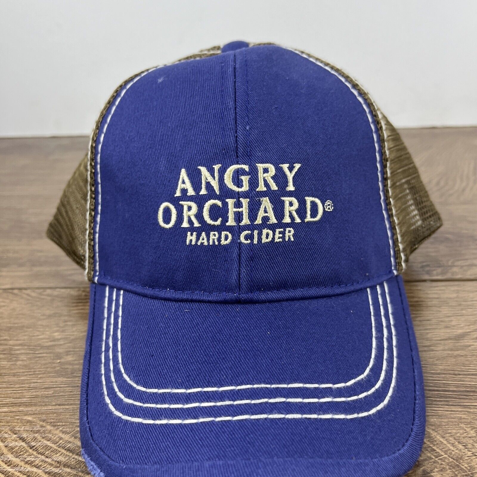 Other Angry Orchard Hat Hard Cider Blue Hat Snapback Angry Orchard Size ONE SIZE - 6 Thumbnail