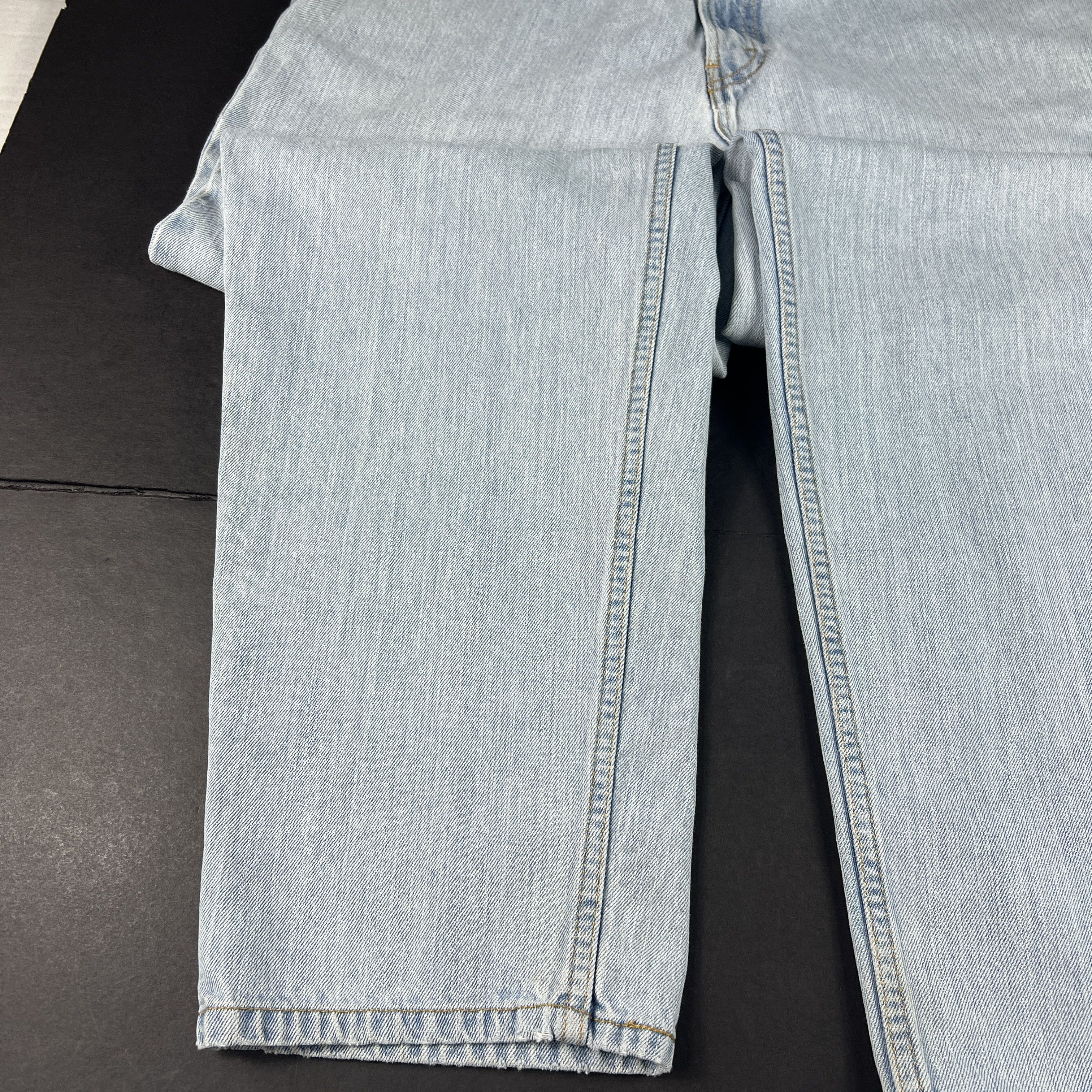 Levi's × Vintage Y2K Levi's Jeans 560 Loose Tapered Light Blue Faded Denim Size US 38 / EU 54 - 7 Thumbnail