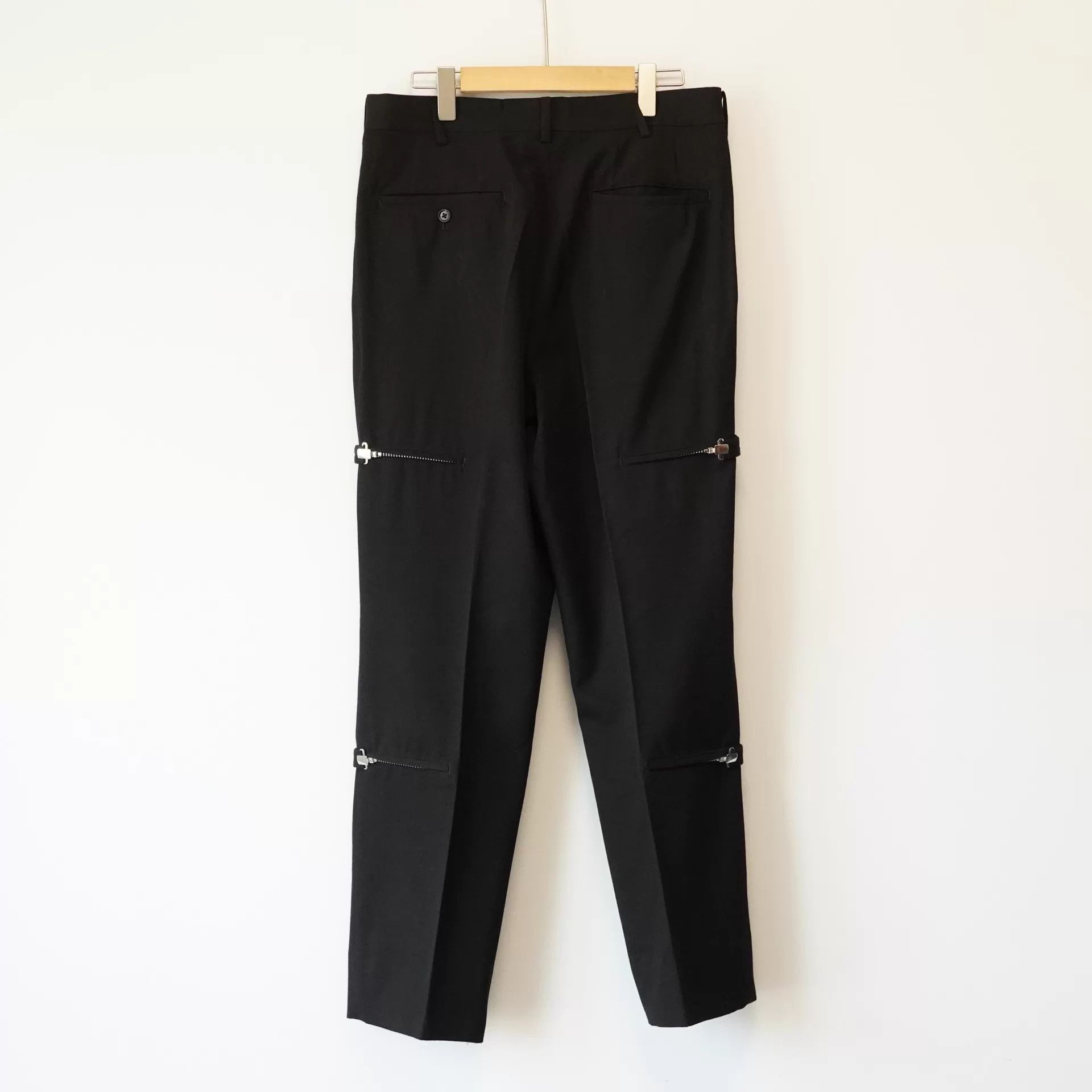 Yohji Yamamoto Yohji Yamamoto 2001AW Four-Zip Straight Pants Size US 34 / EU 50 - 1 Thumbnail